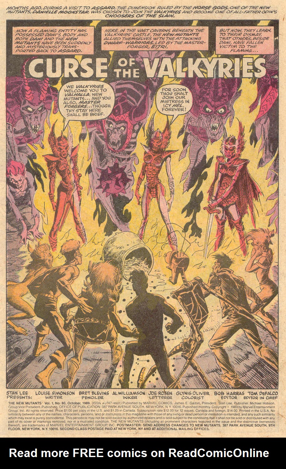 Read online The New Mutants comic -  Issue #80 - 2