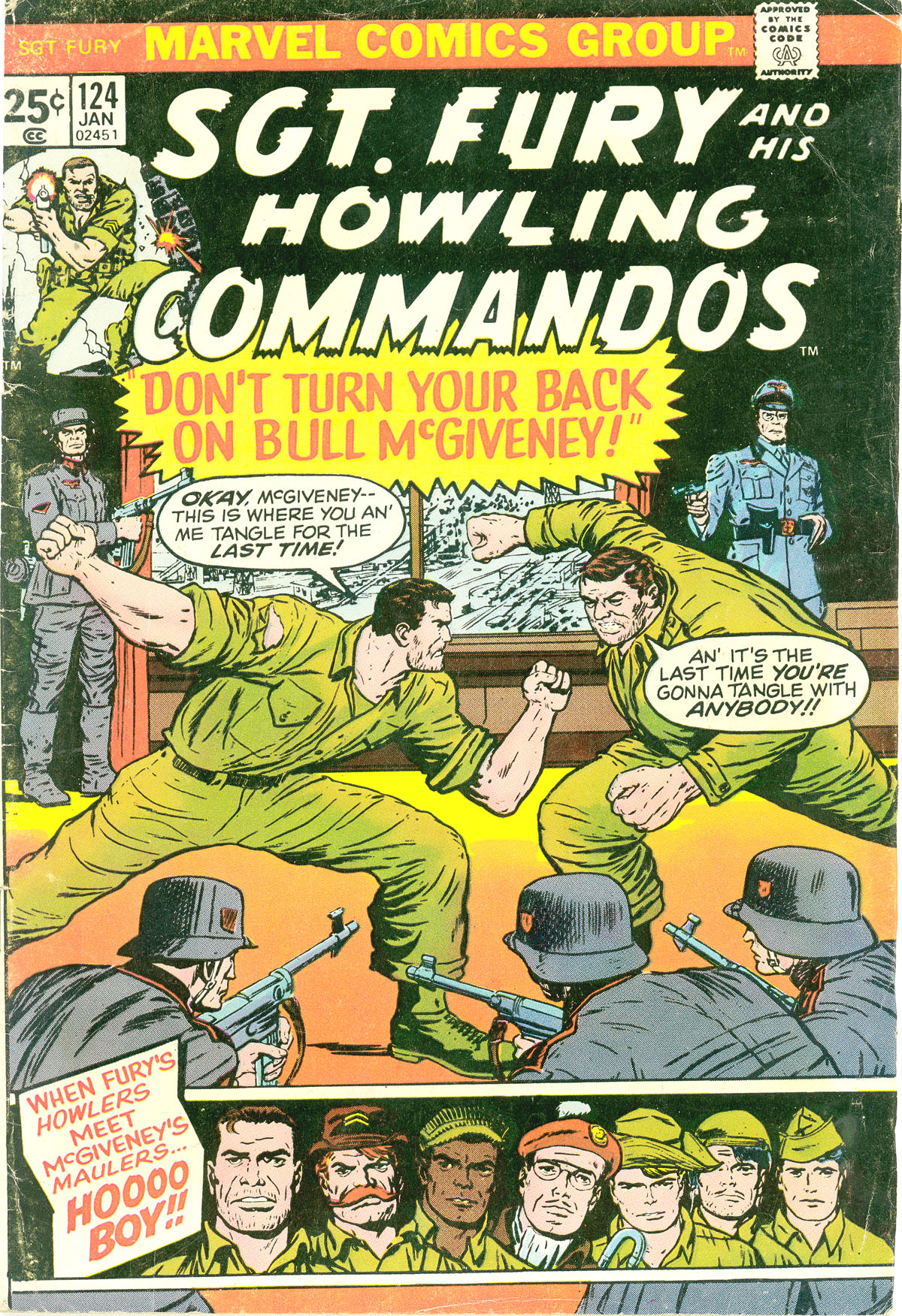 Read online Sgt. Fury comic -  Issue #124 - 1