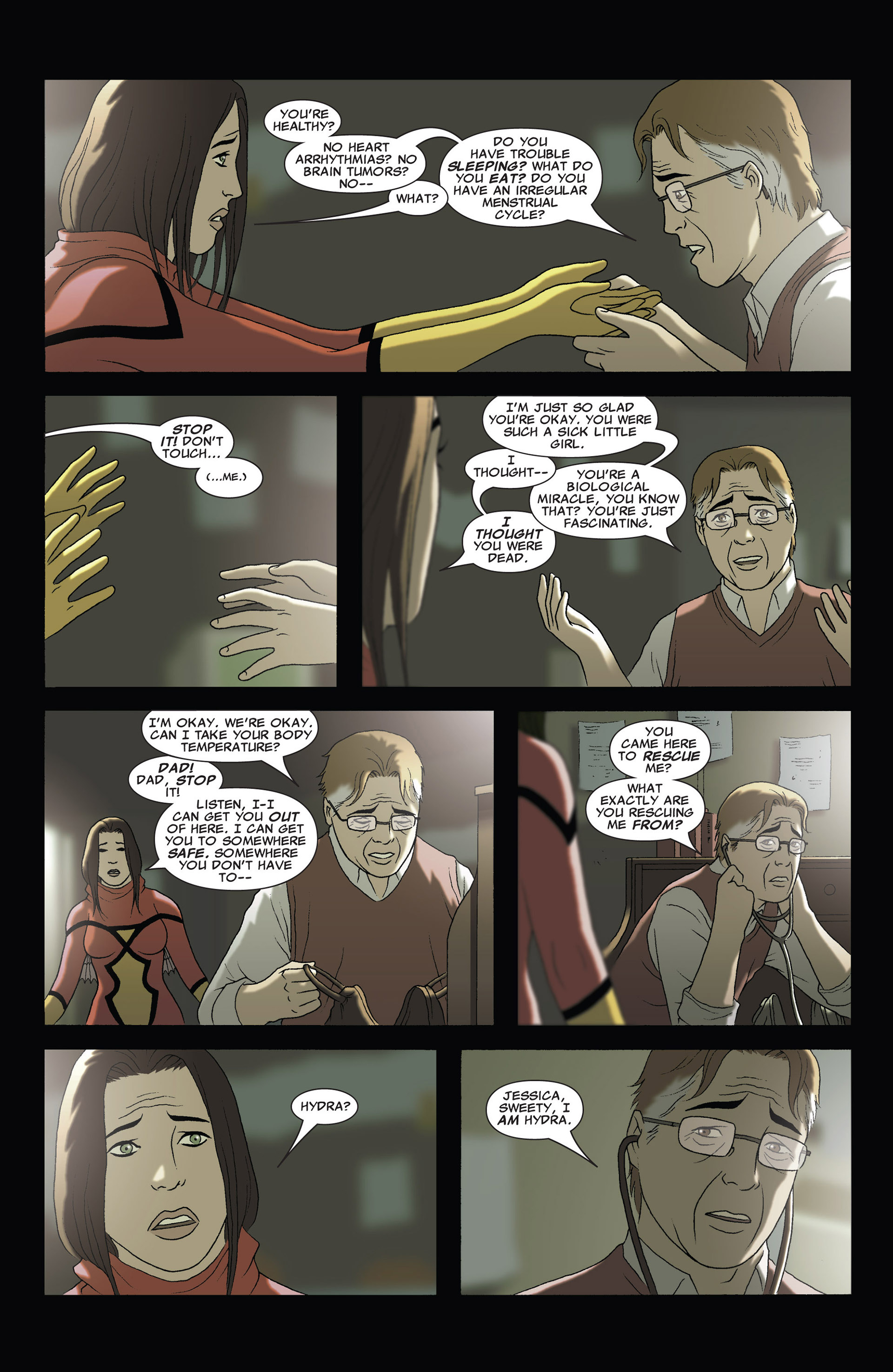 Read online Spider-Woman: Origin comic -  Issue #5 - 6
