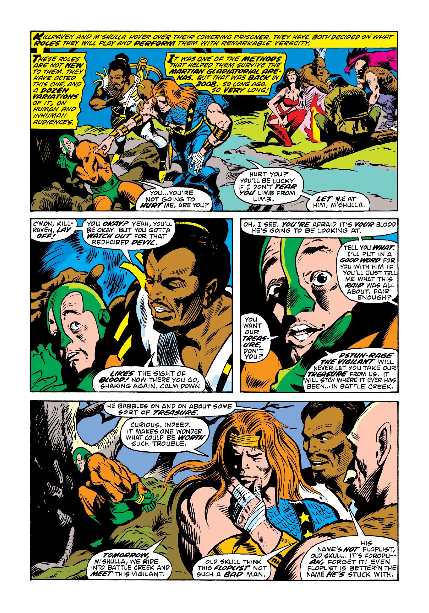 Read online Marvel Masterworks: Killraven comic -  Issue # TPB 1 (Part 2) - 64