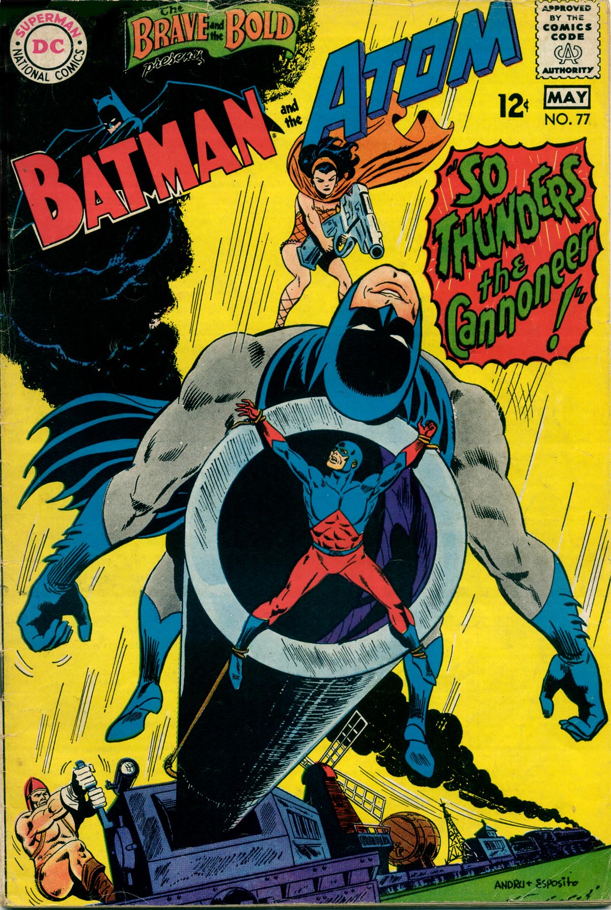 Read online The Brave and the Bold (1955) comic -  Issue #77 - 1
