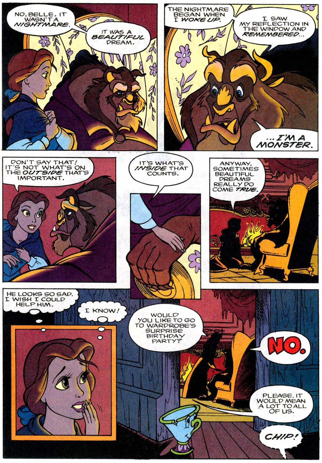 Read online Disney's Beauty and the Beast comic -  Issue #1 - 21