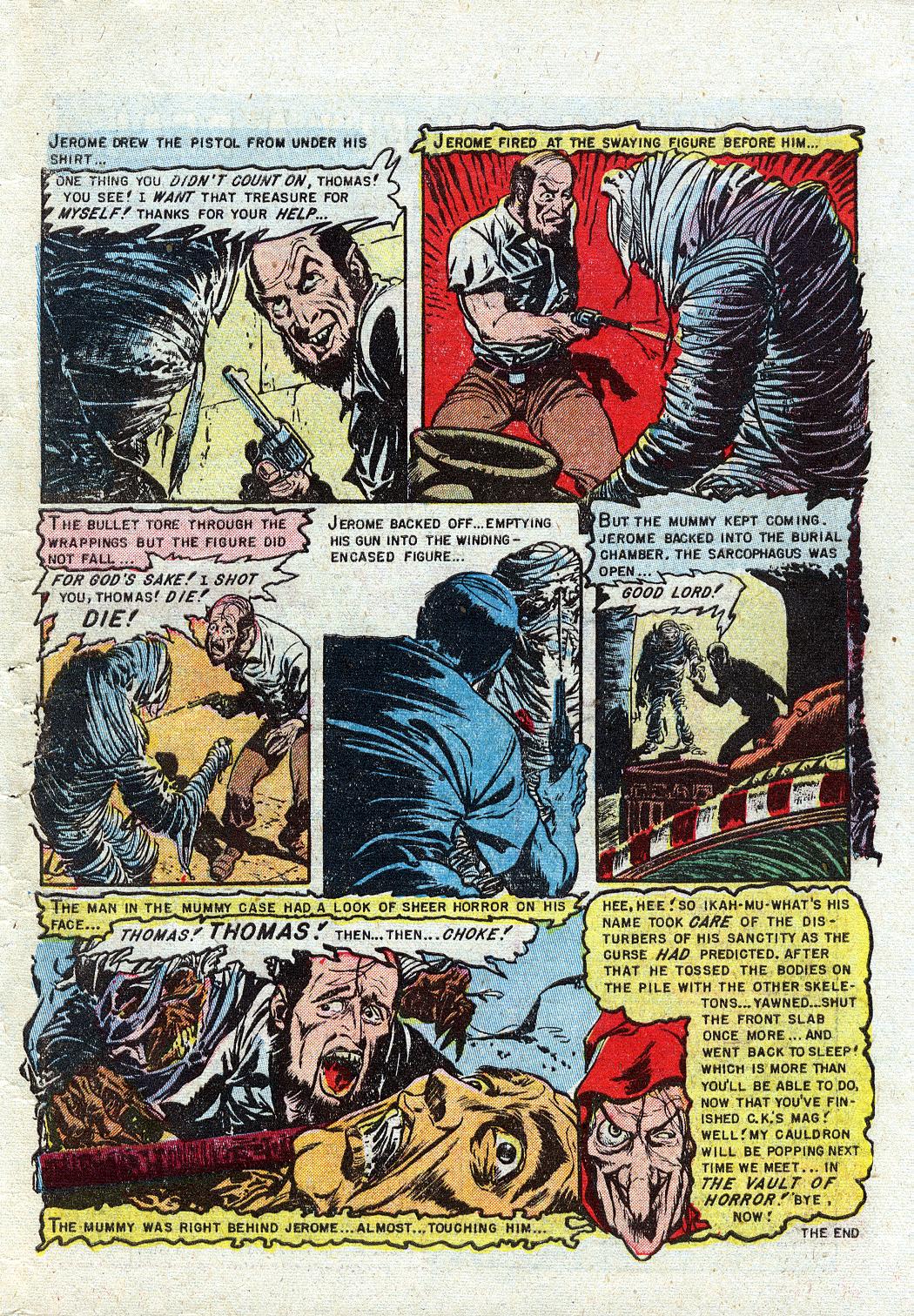 Read online Tales From The Crypt (1950) comic -  Issue #35 - 35
