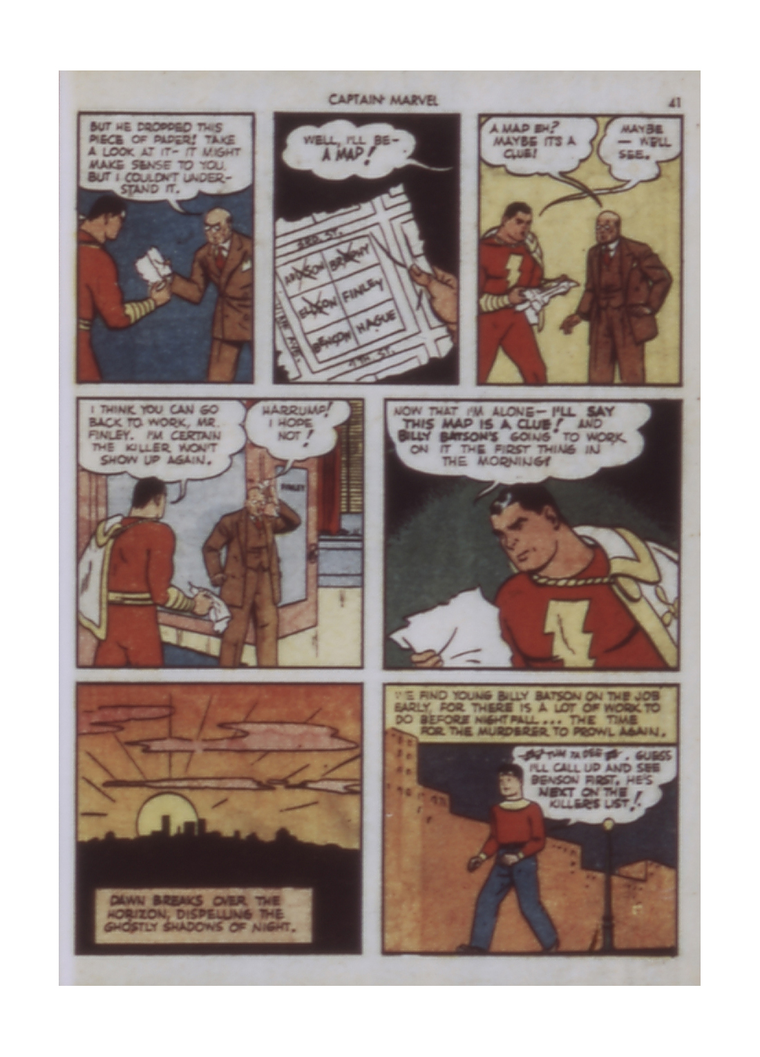 Read online Captain Marvel Adventures comic -  Issue #6 - 41