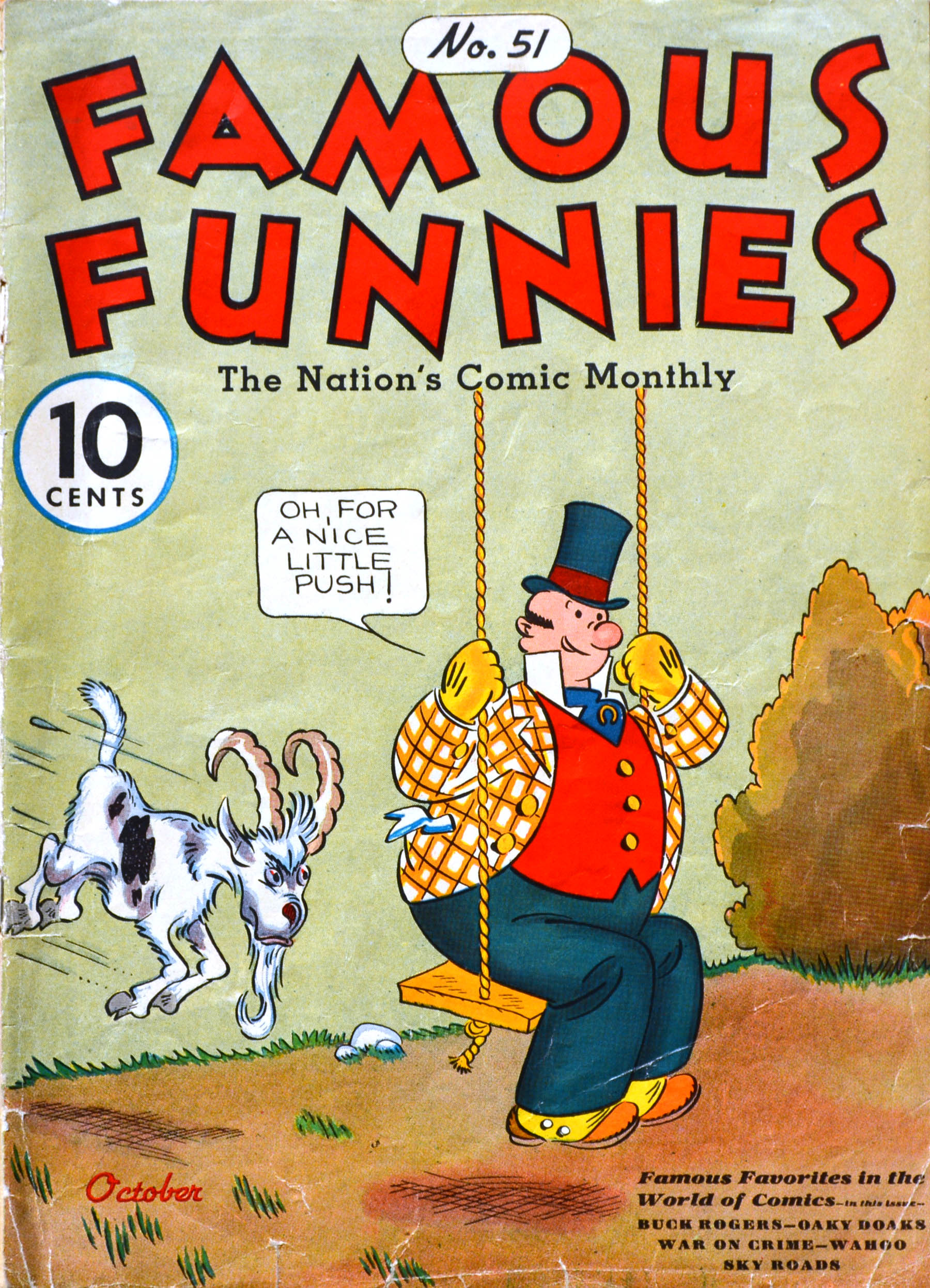 Read online Famous Funnies comic -  Issue #51 - 1