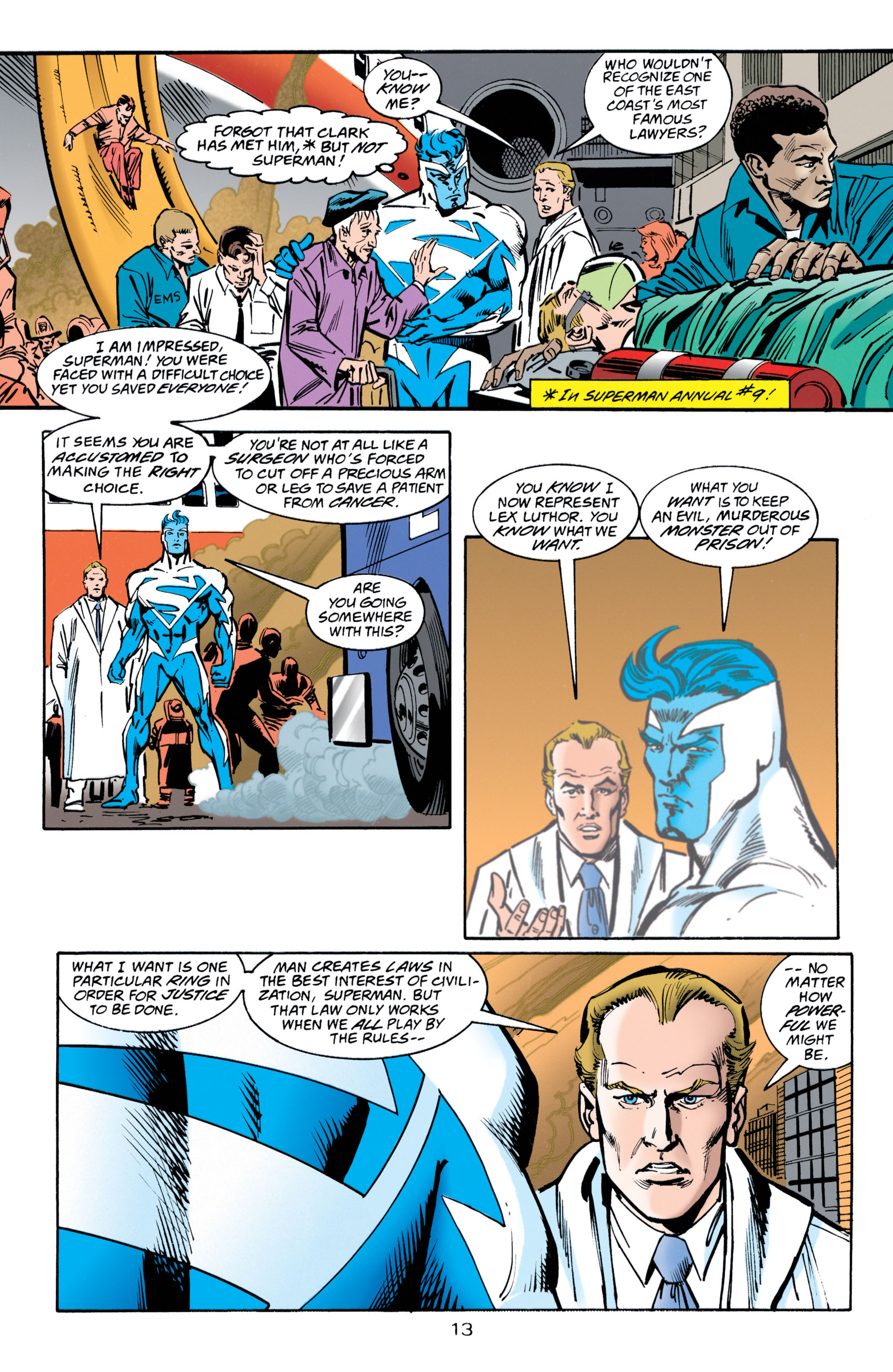 Read online Superman (1987) comic -  Issue #126 - 14