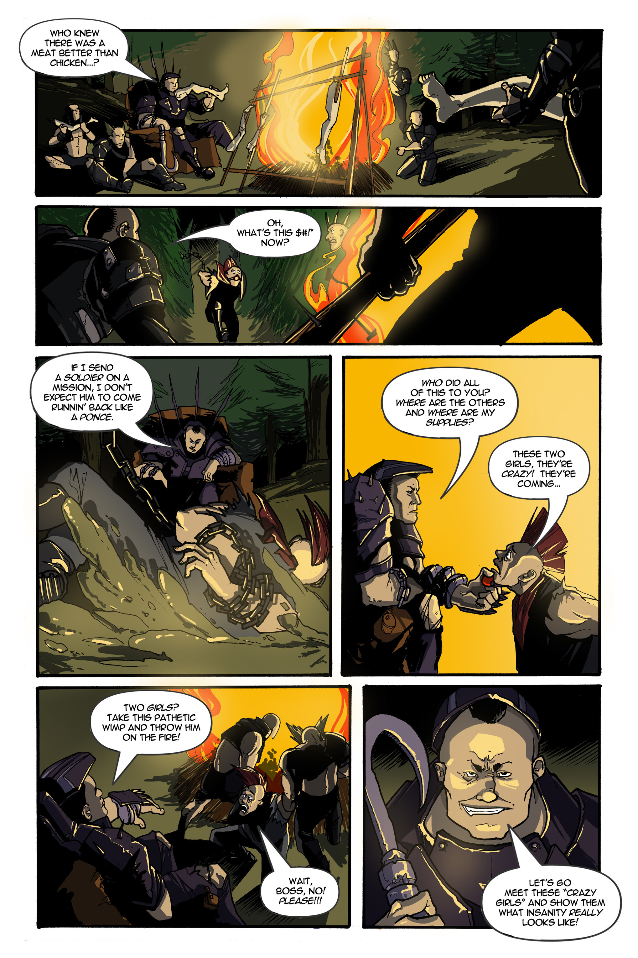 Read online Chaos Campus: Extra Credit comic -  Issue #6 - 18