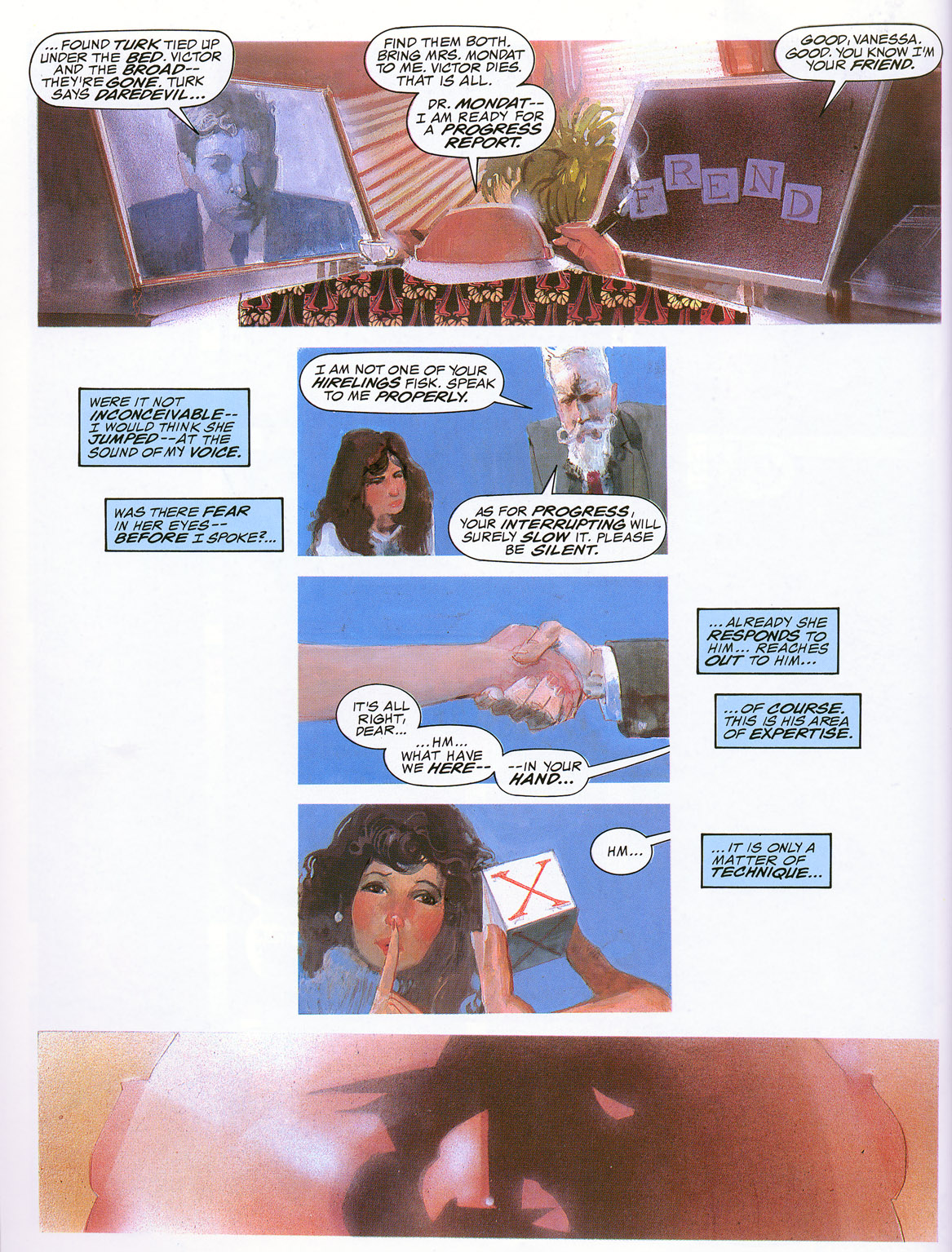 Read online Marvel Graphic Novel comic -  Issue #24 - Daredevil - Love & War - 33