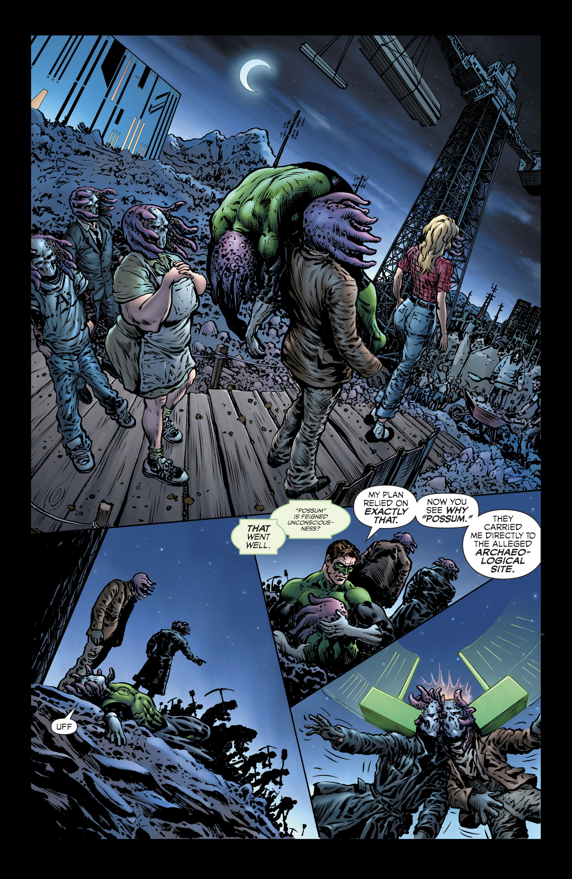 Read online The Green Lantern Season Two comic -  Issue #2 - 12