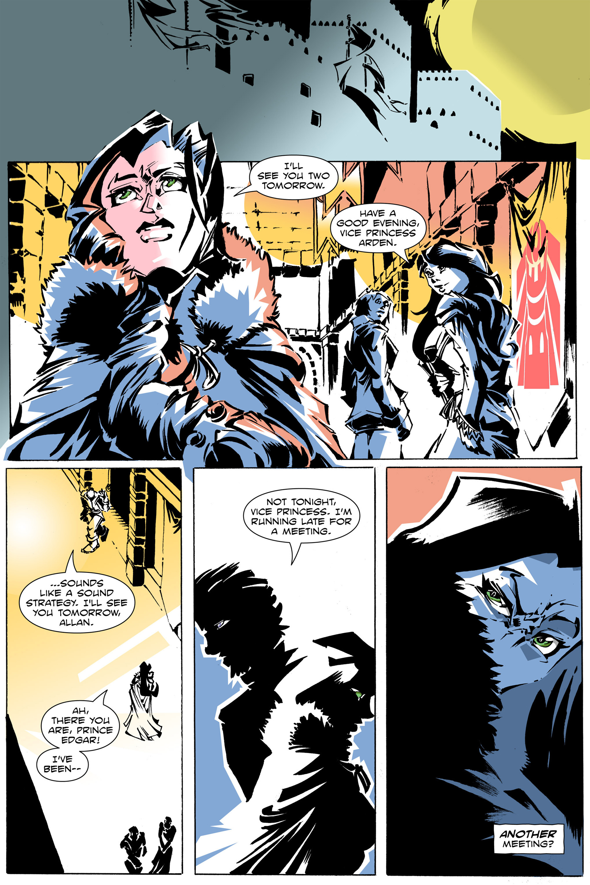 Read online Artful Daggers comic -  Issue #5 - 4