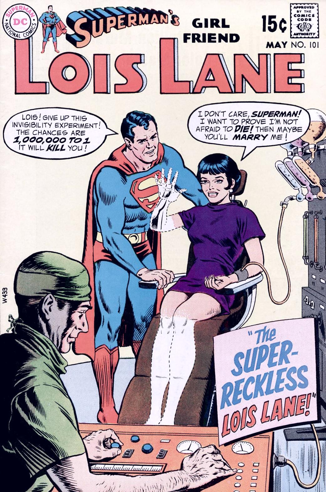 Read online Superman's Girl Friend, Lois Lane comic -  Issue #101 - 1