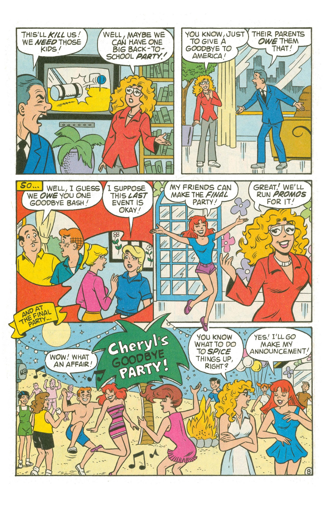 Read online Cheryl Blossom comic -  Issue #17 - 10