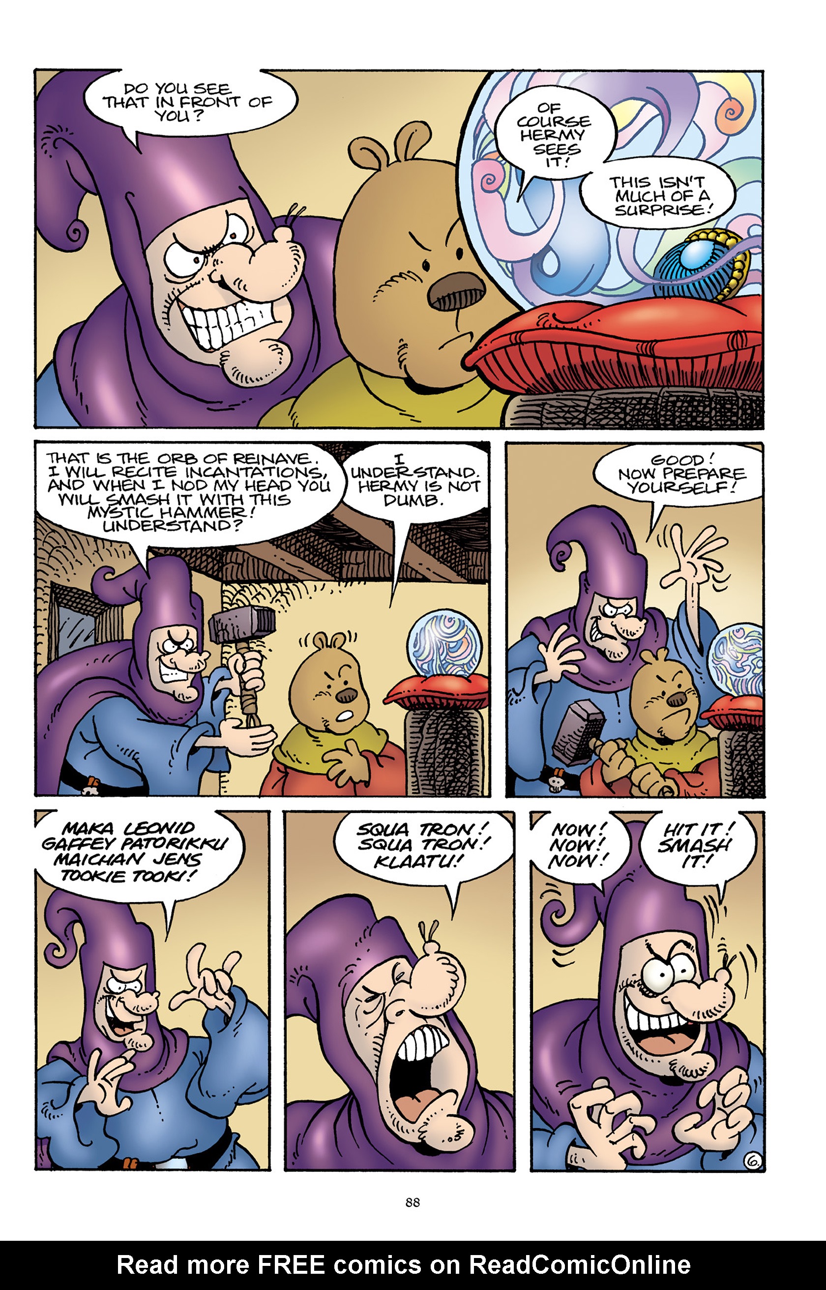 Read online The Adventures of Nilson Groundthumper and Hermy comic -  Issue # TPB - 86