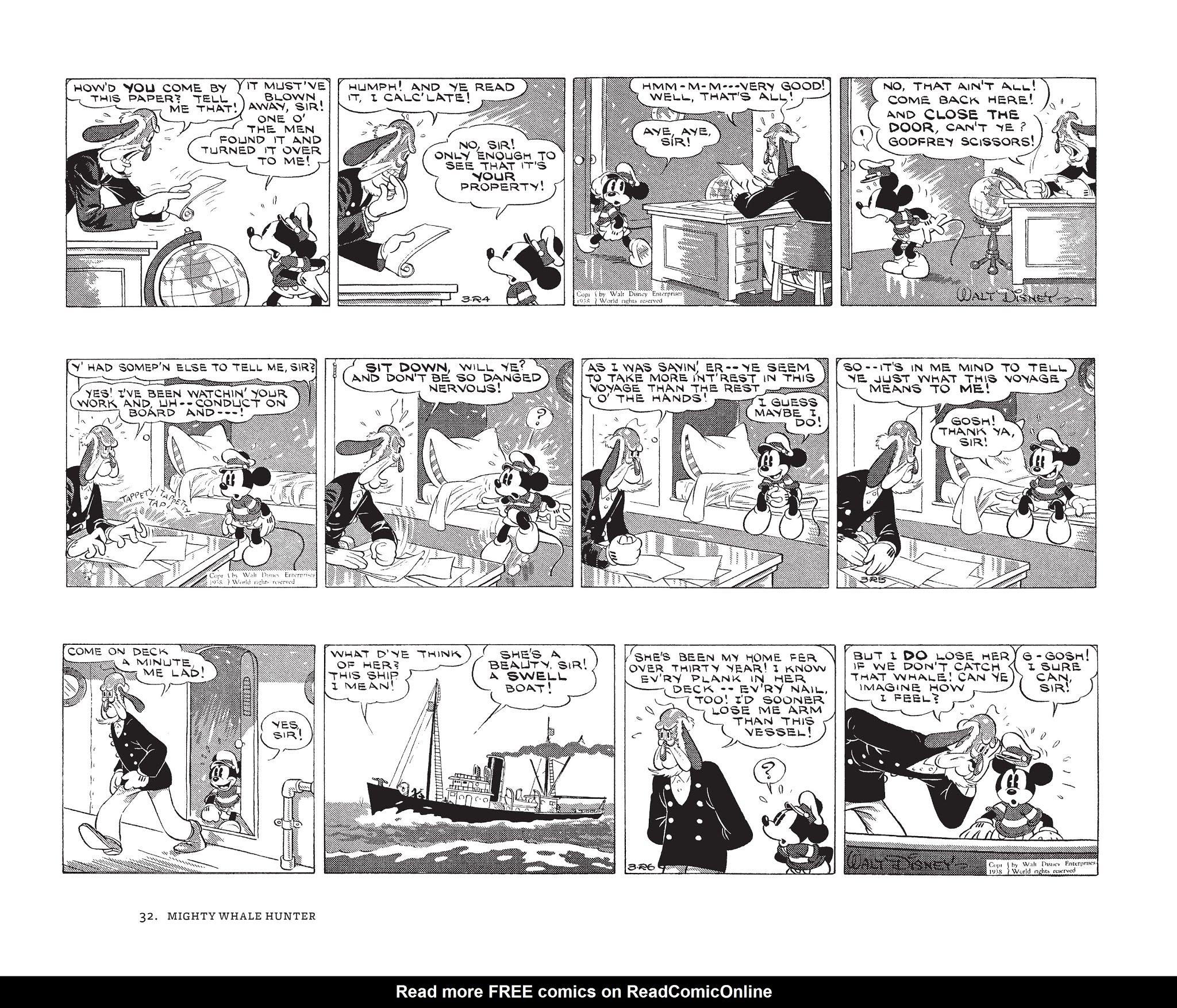 Read online Walt Disney's Mickey Mouse by Floyd Gottfredson comic -  Issue # TPB 5 (Part 1) - 32