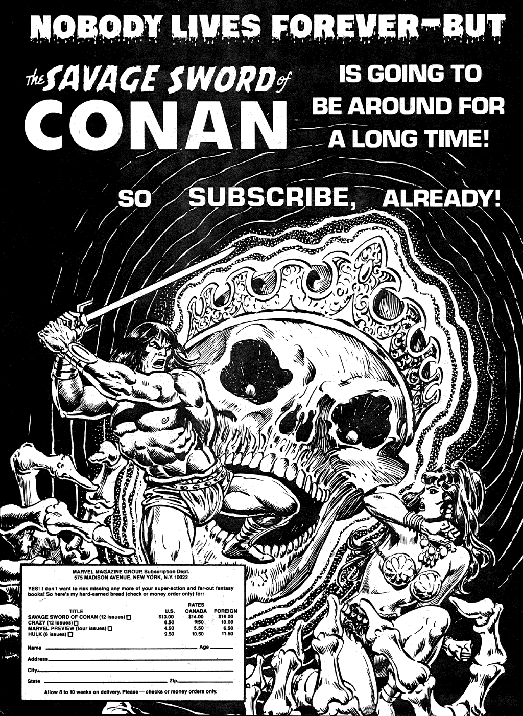 Read online The Savage Sword Of Conan comic -  Issue #35 - 59