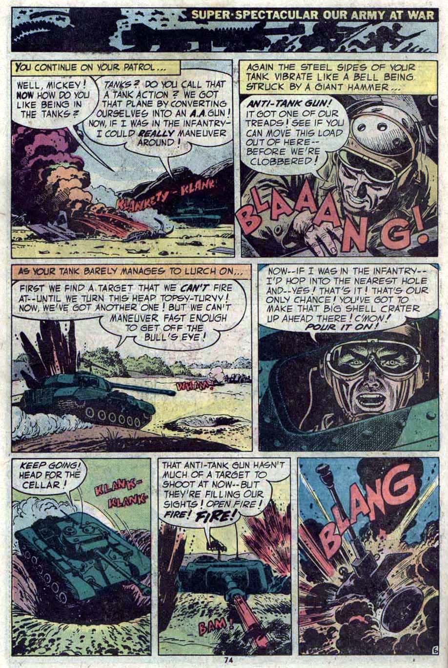Read online Our Army at War (1952) comic -  Issue #275 - 72