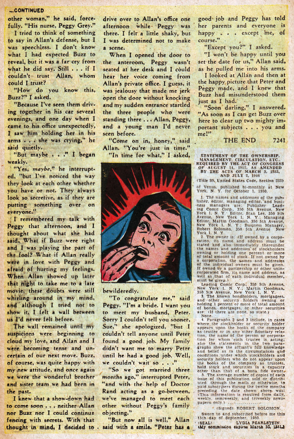 Read online Venus (1948) comic -  Issue #14 - 20