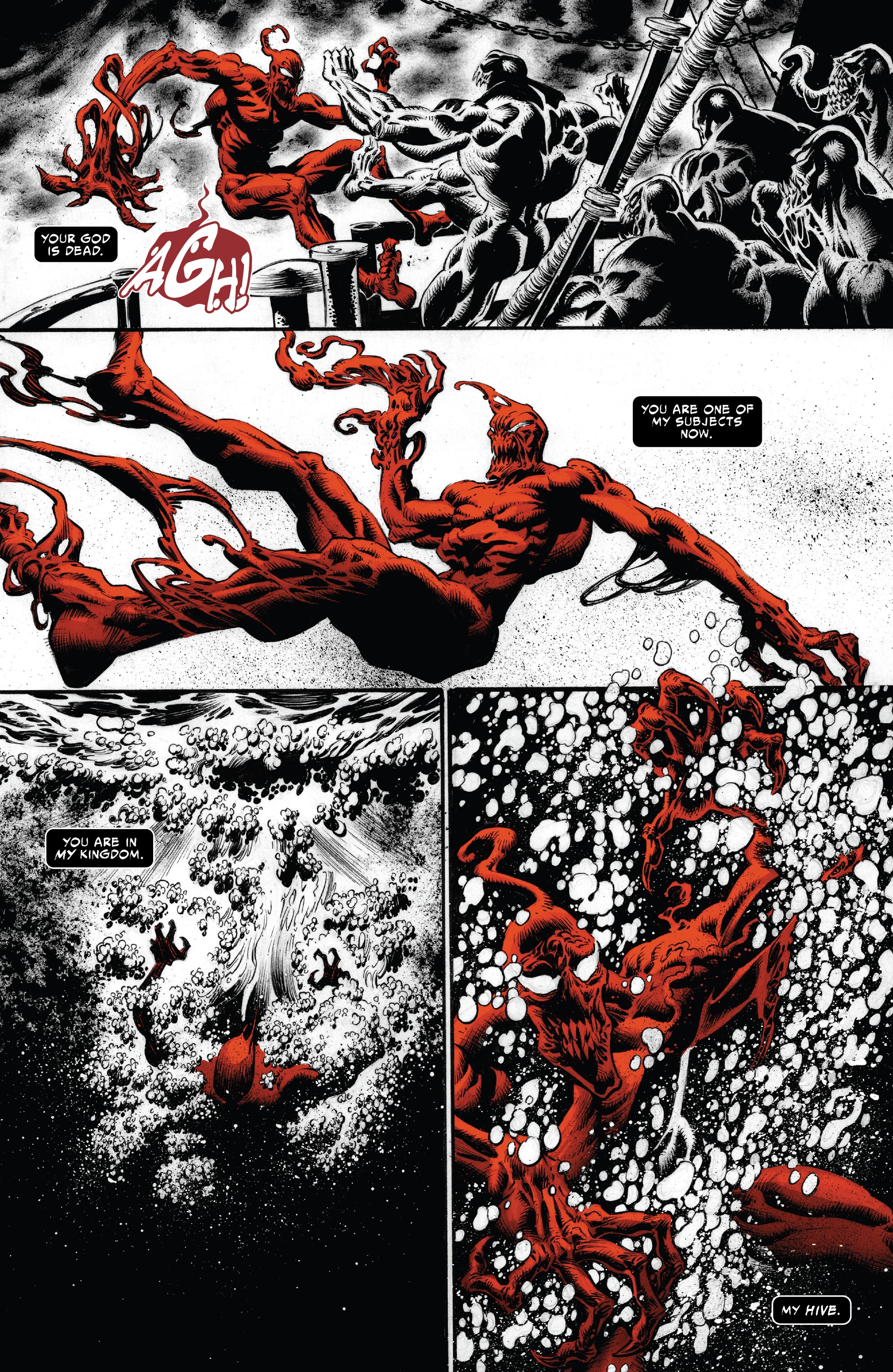 Read online Carnage: Black, White & Blood comic -  Issue #2 - 10