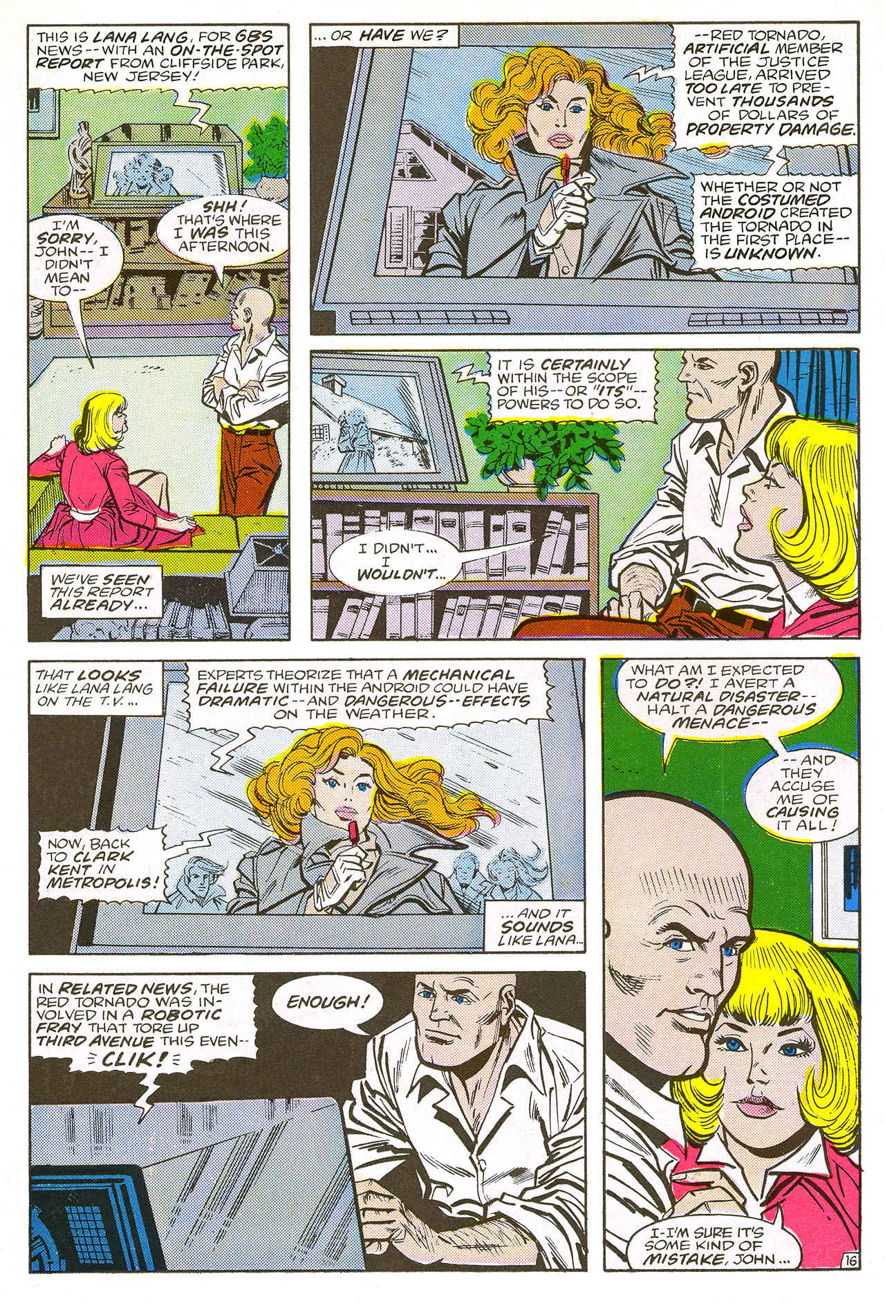 Read online Red Tornado (1985) comic -  Issue #1 - 21