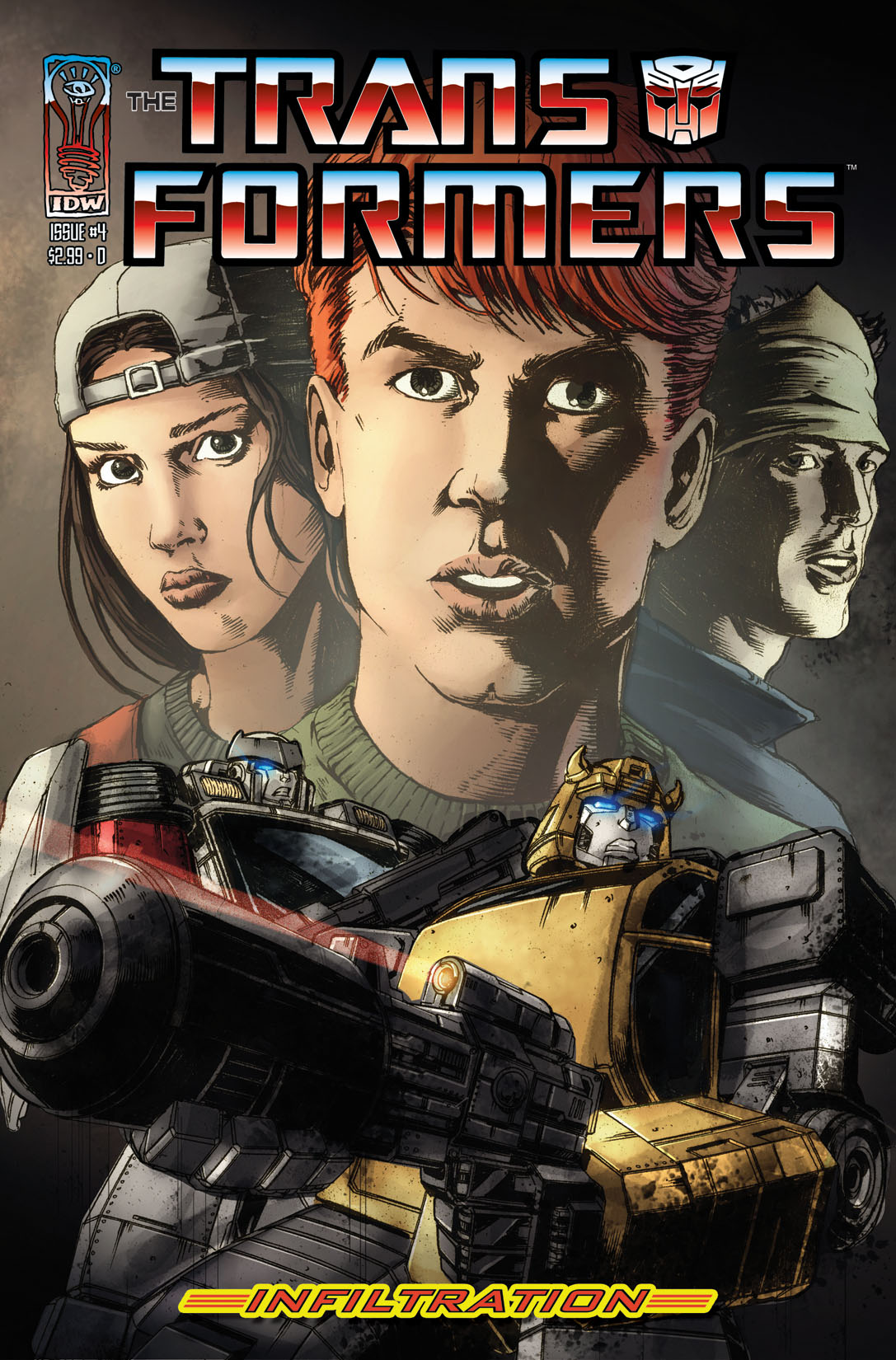 Read online The Transformers: Infiltration comic -  Issue #4 - 2