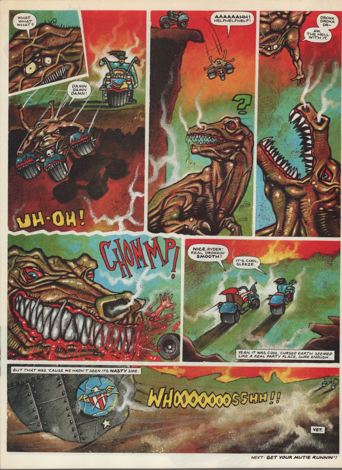 Read online Judge Dredd: The Megazine (vol. 2) comic -  Issue #20 - 22