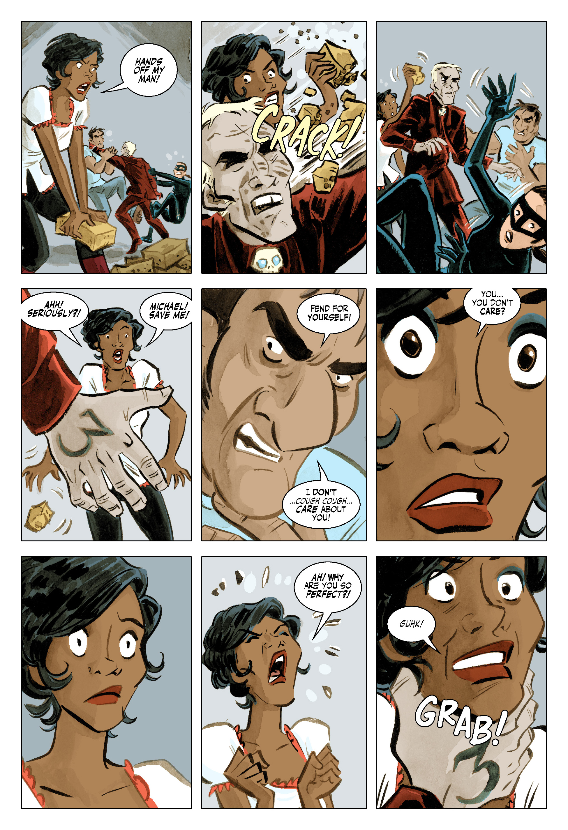 Read online Bandette (2012) comic -  Issue #18 - 21
