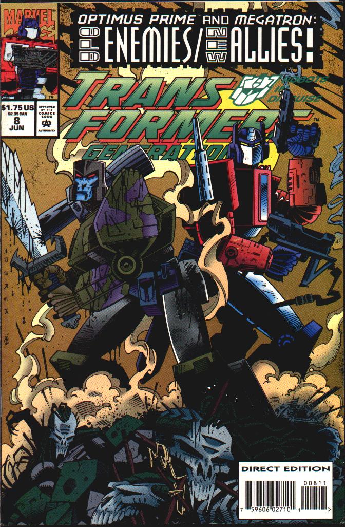 Read online Transformers: Generation 2 comic -  Issue #8 - 1