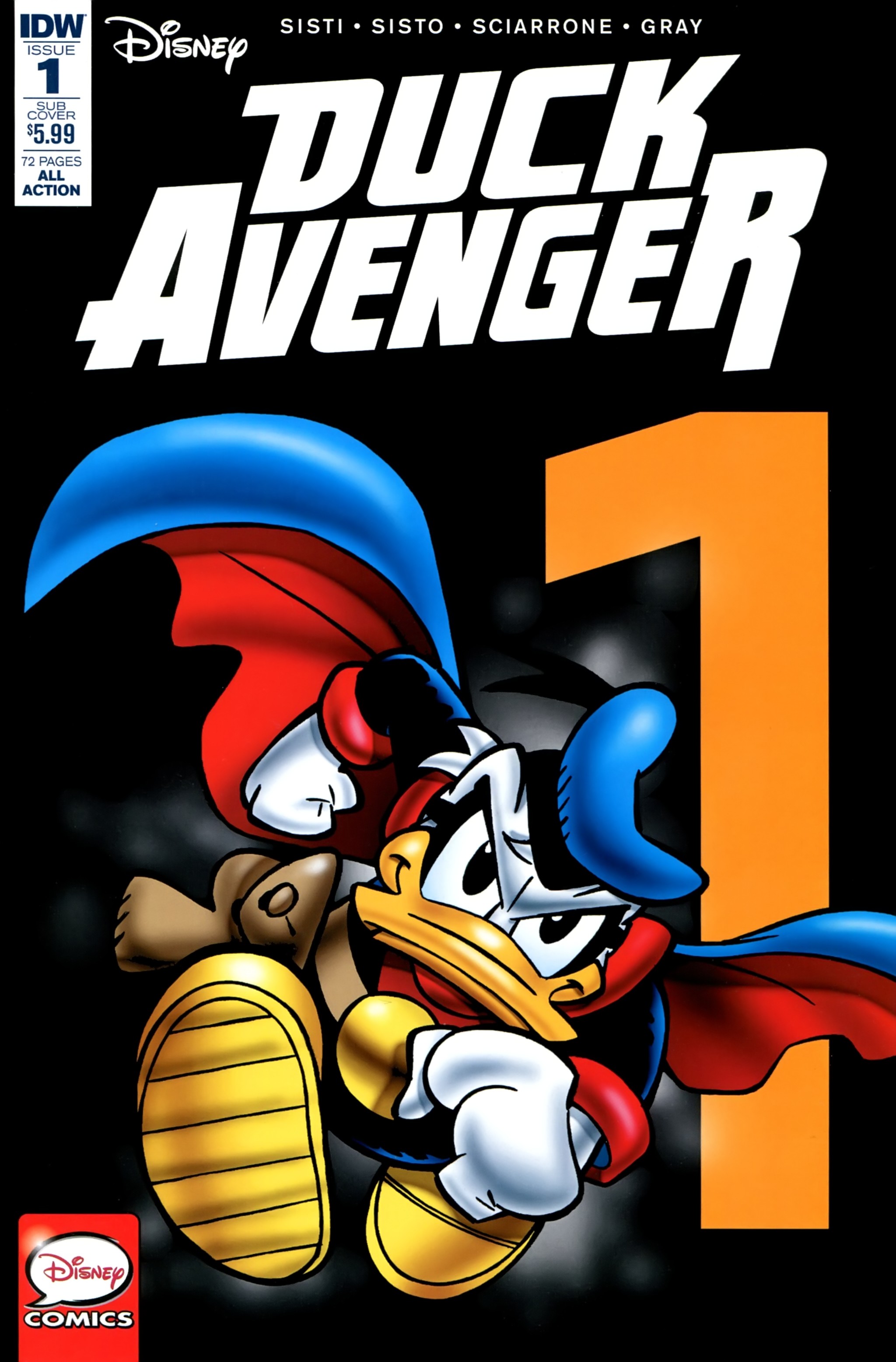 Read online Duck Avenger comic -  Issue #1 - 1