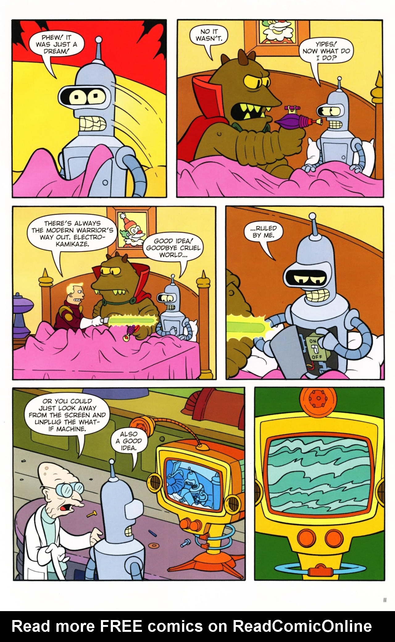Read online Futurama Comics comic -  Issue #45 - 10