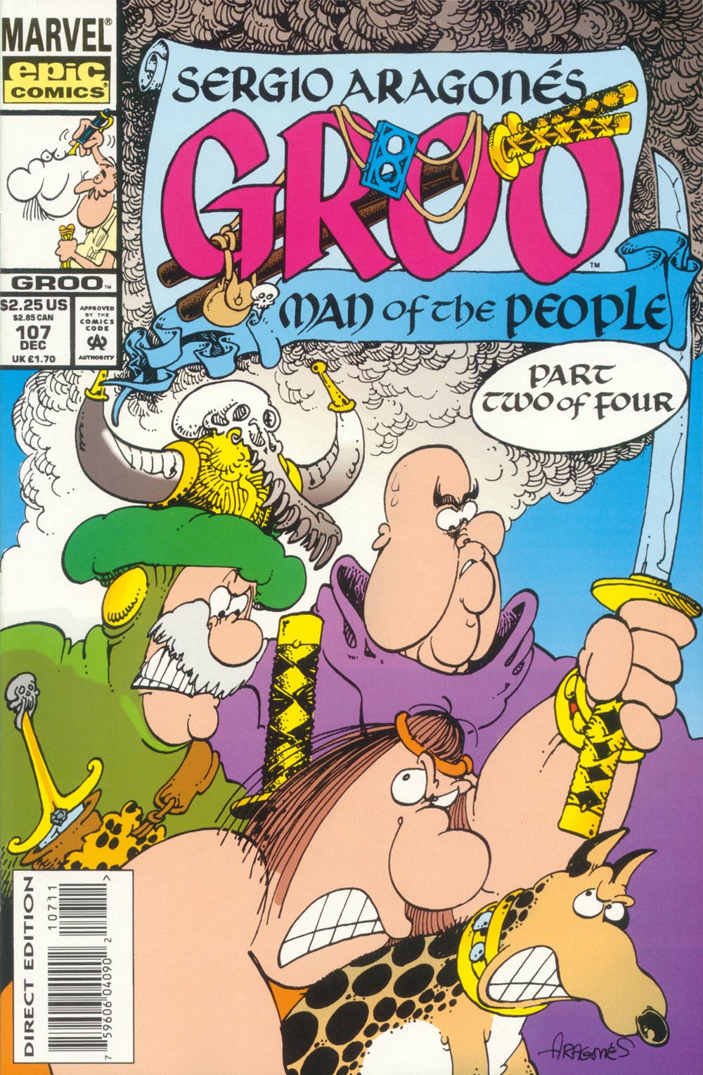 Read online Sergio Aragonés Groo the Wanderer comic -  Issue #107 - 1