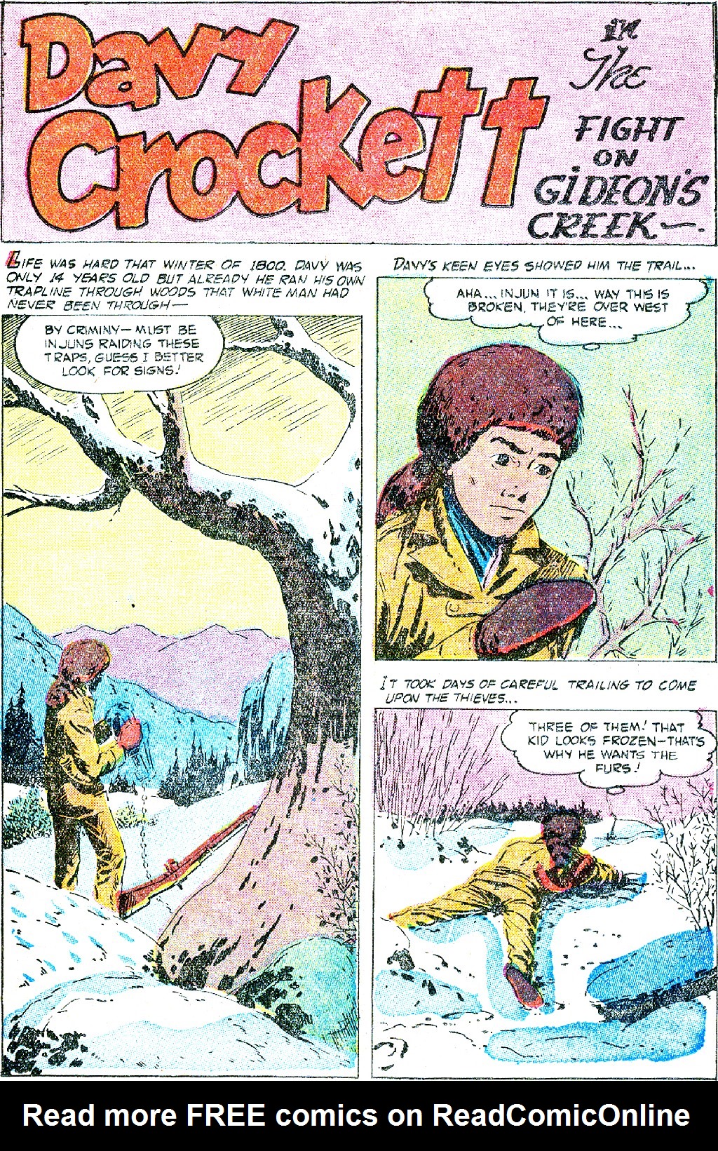 Read online Davy Crockett comic -  Issue #1 - 10