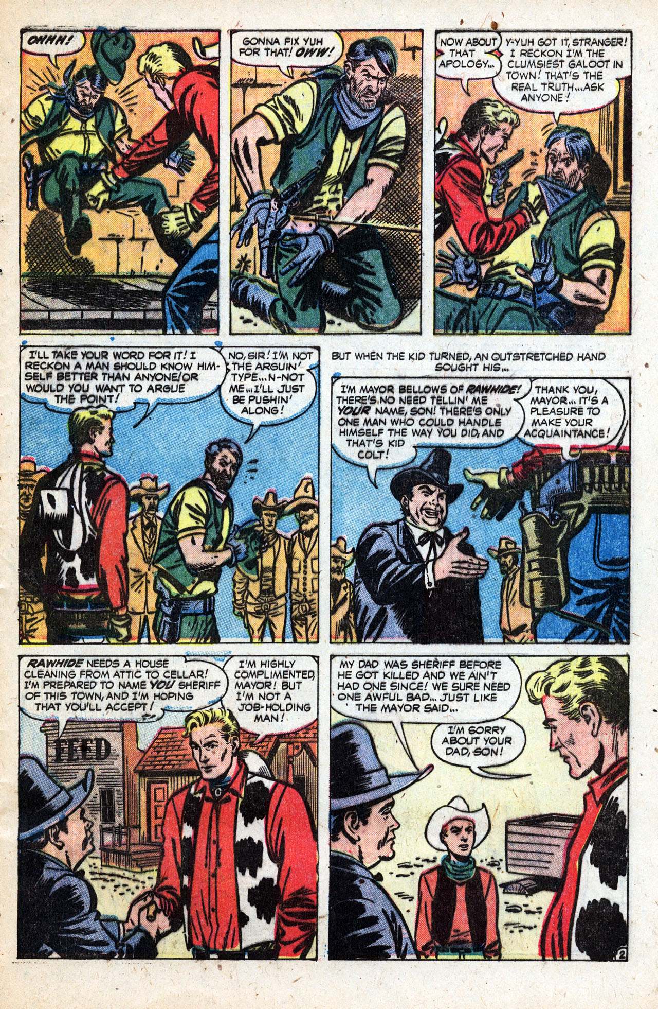 Read online Kid Colt Outlaw comic -  Issue #57 - 29