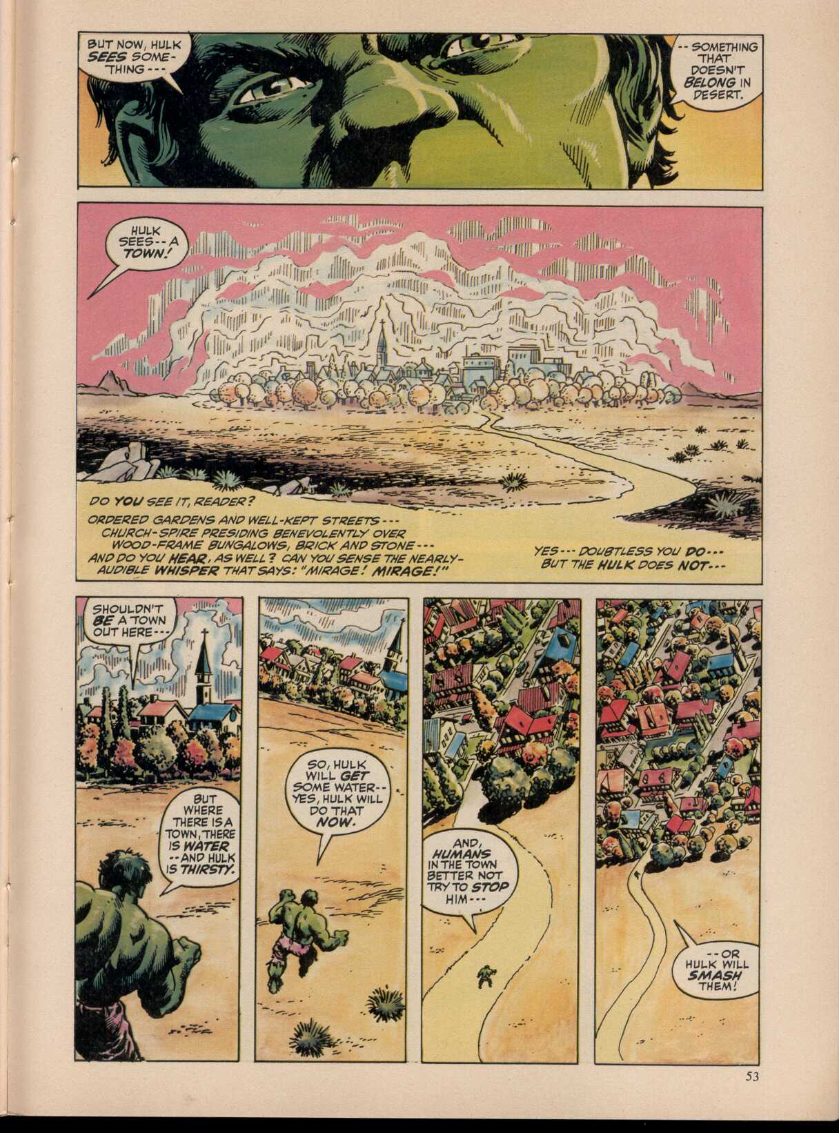 Read online Hulk (1978) comic -  Issue #19 - 54