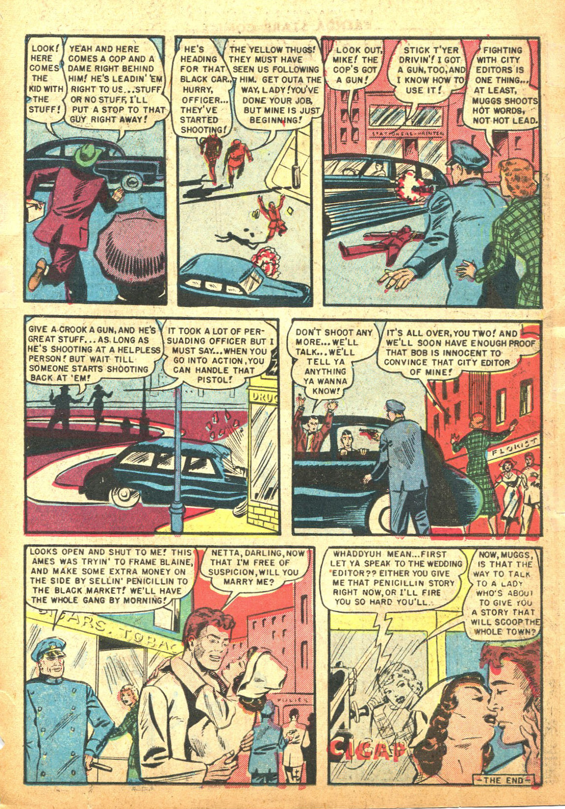 Read online Brenda Starr (1948) comic -  Issue #10 - 11