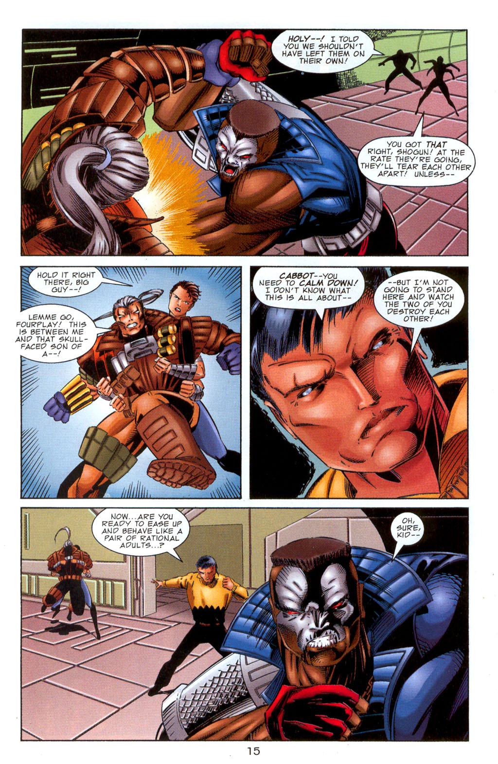 Read online Bloodstrike (1993) comic -  Issue #7 - 17