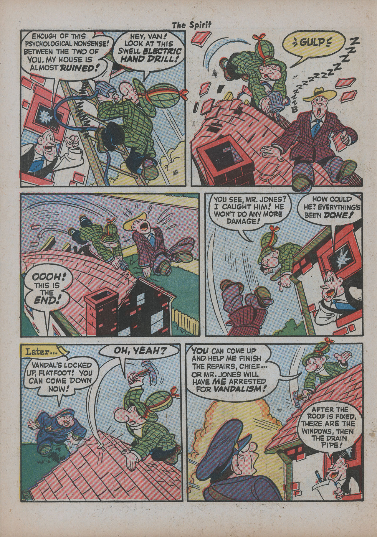 Read online The Spirit (1944) comic -  Issue #22 - 26