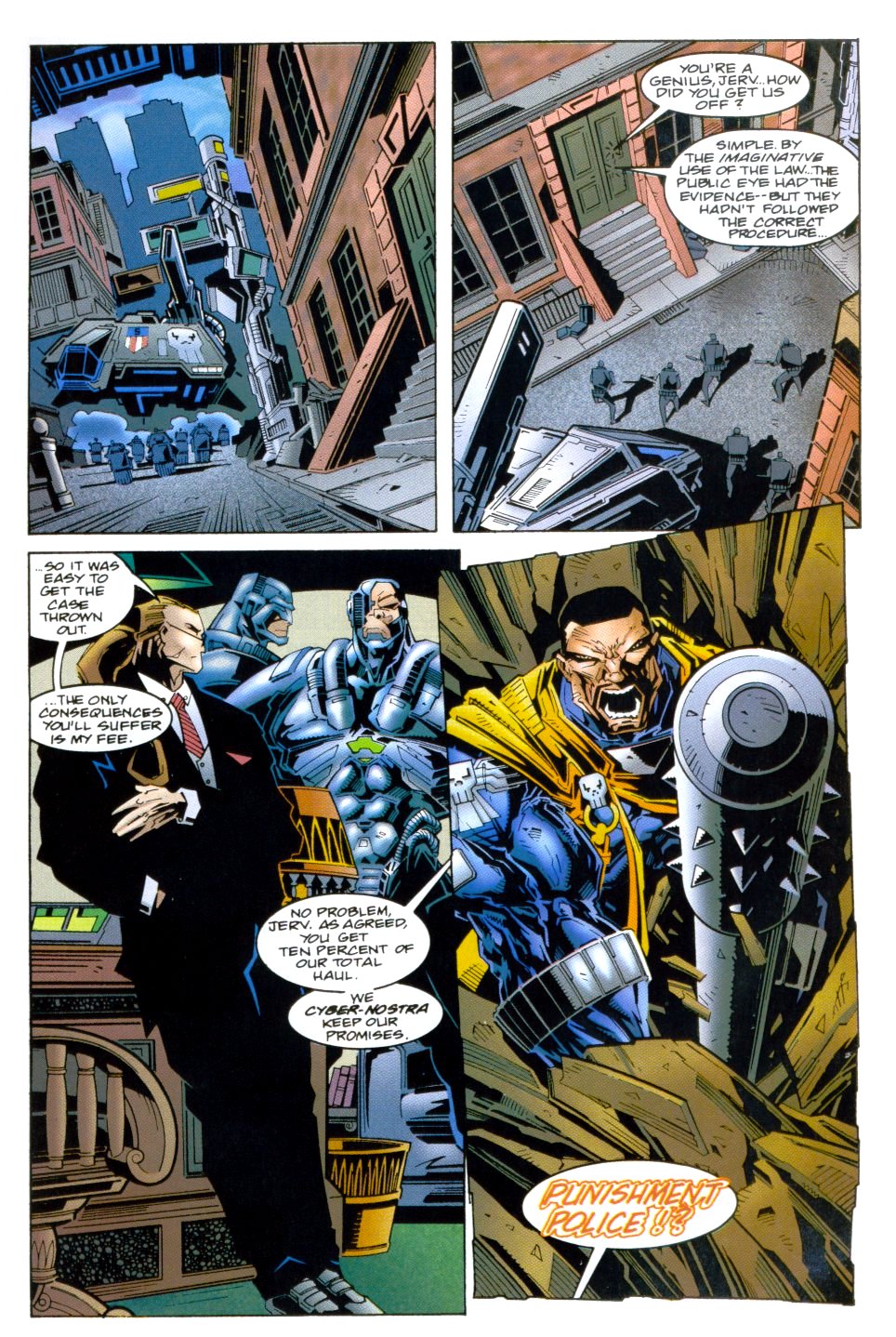 Read online Punisher 2099 comic -  Issue #28 - 17