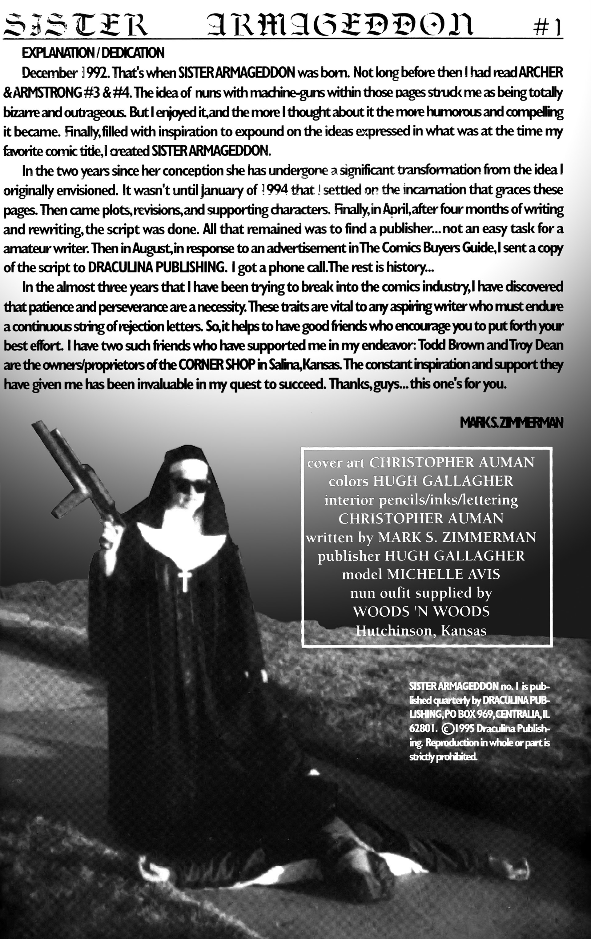 Read online Sister Armageddon comic -  Issue #1 - 2