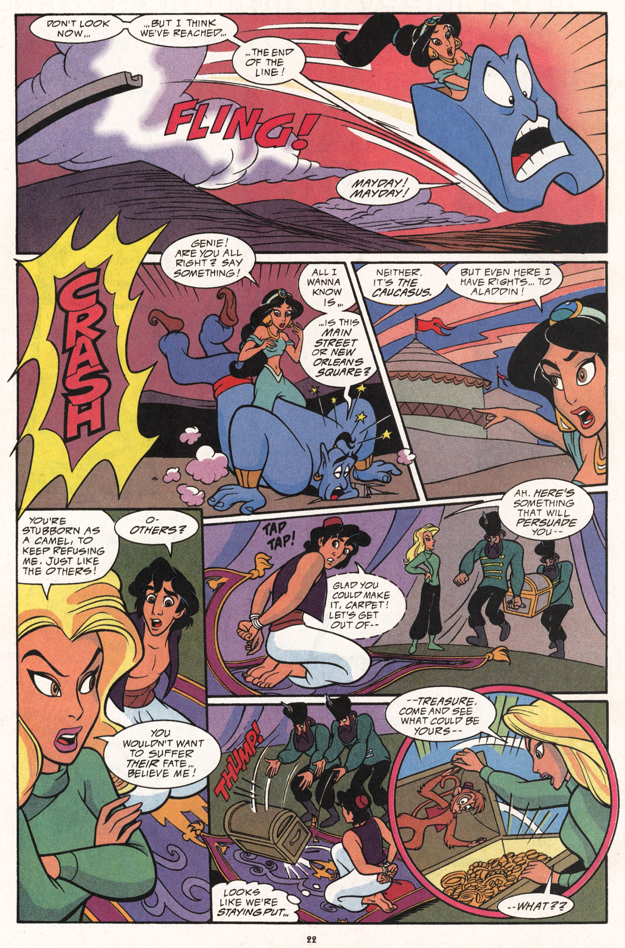 Read online Disney's Aladdin comic -  Issue #5 - 24