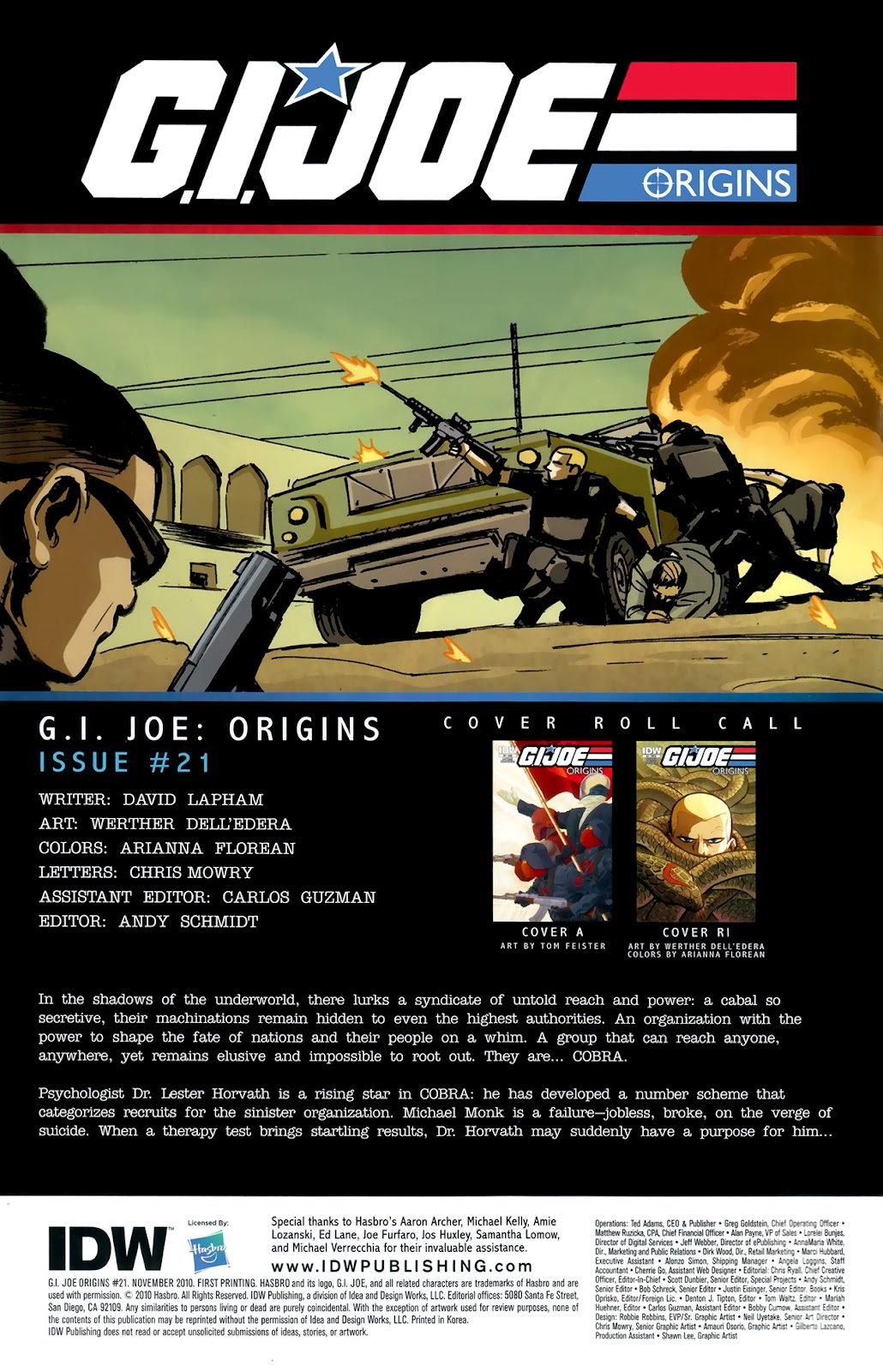 G.I. Joe: Origins issue 21 - Page 2