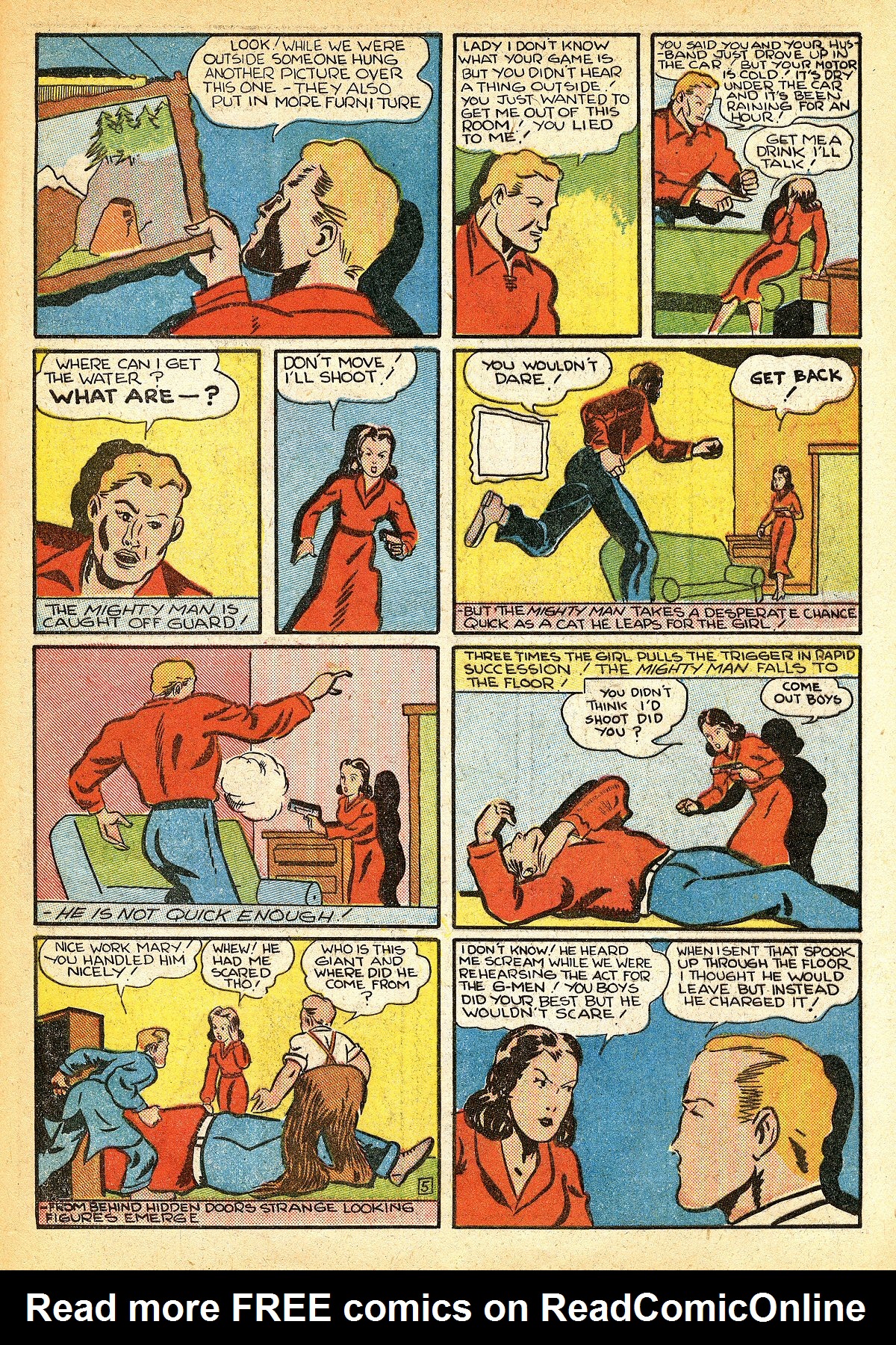 Read online Amazing Man Comics comic -  Issue #10 - 56