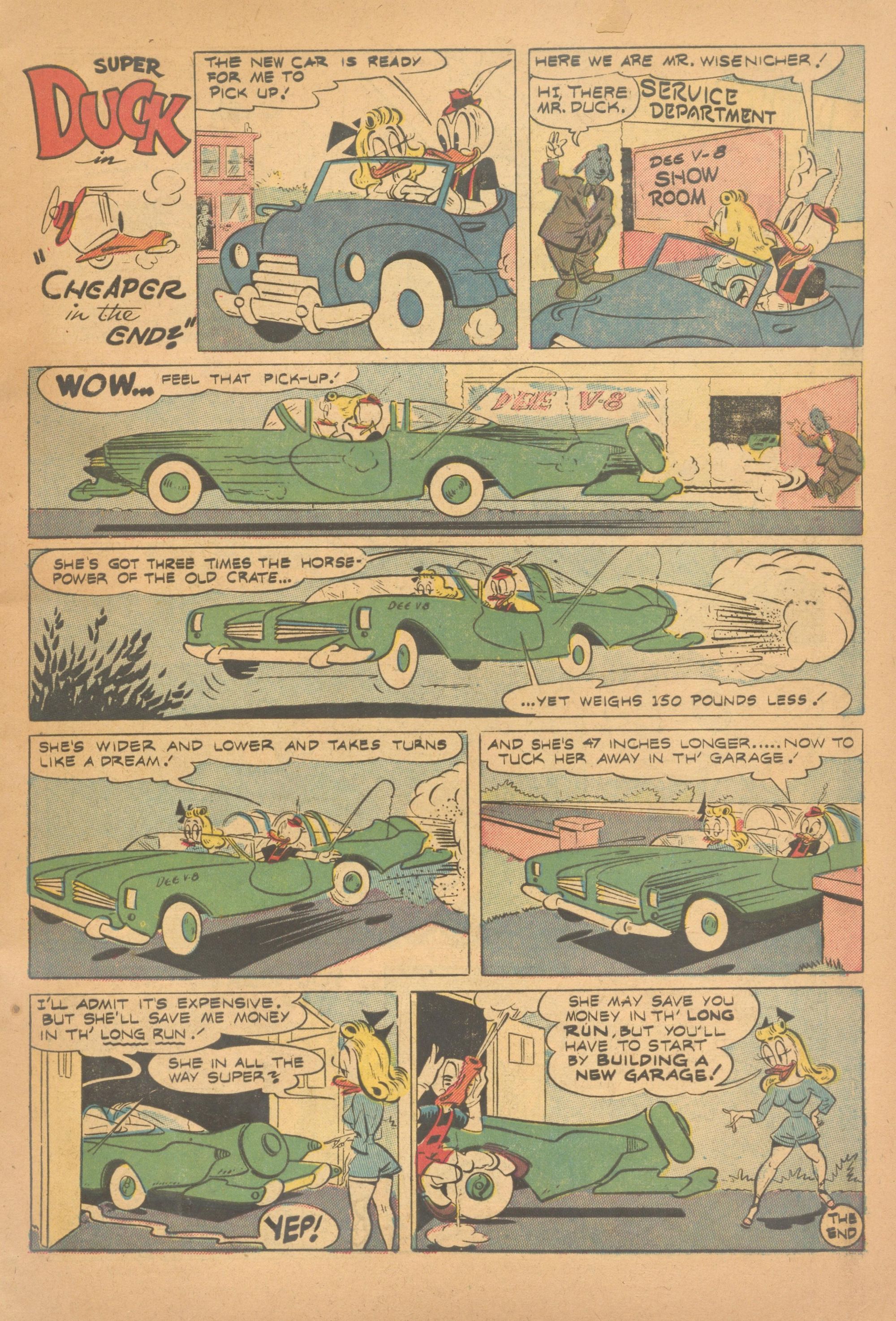 Read online Super Duck Comics comic -  Issue #58 - 5