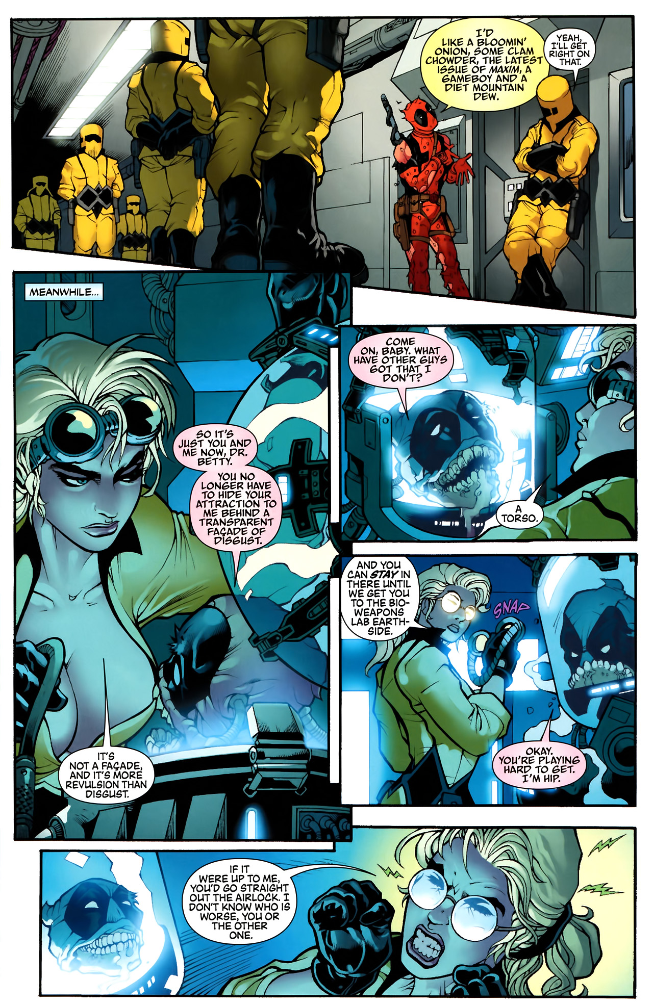 Read online Deadpool: Merc With a Mouth comic -  Issue #5 - 7