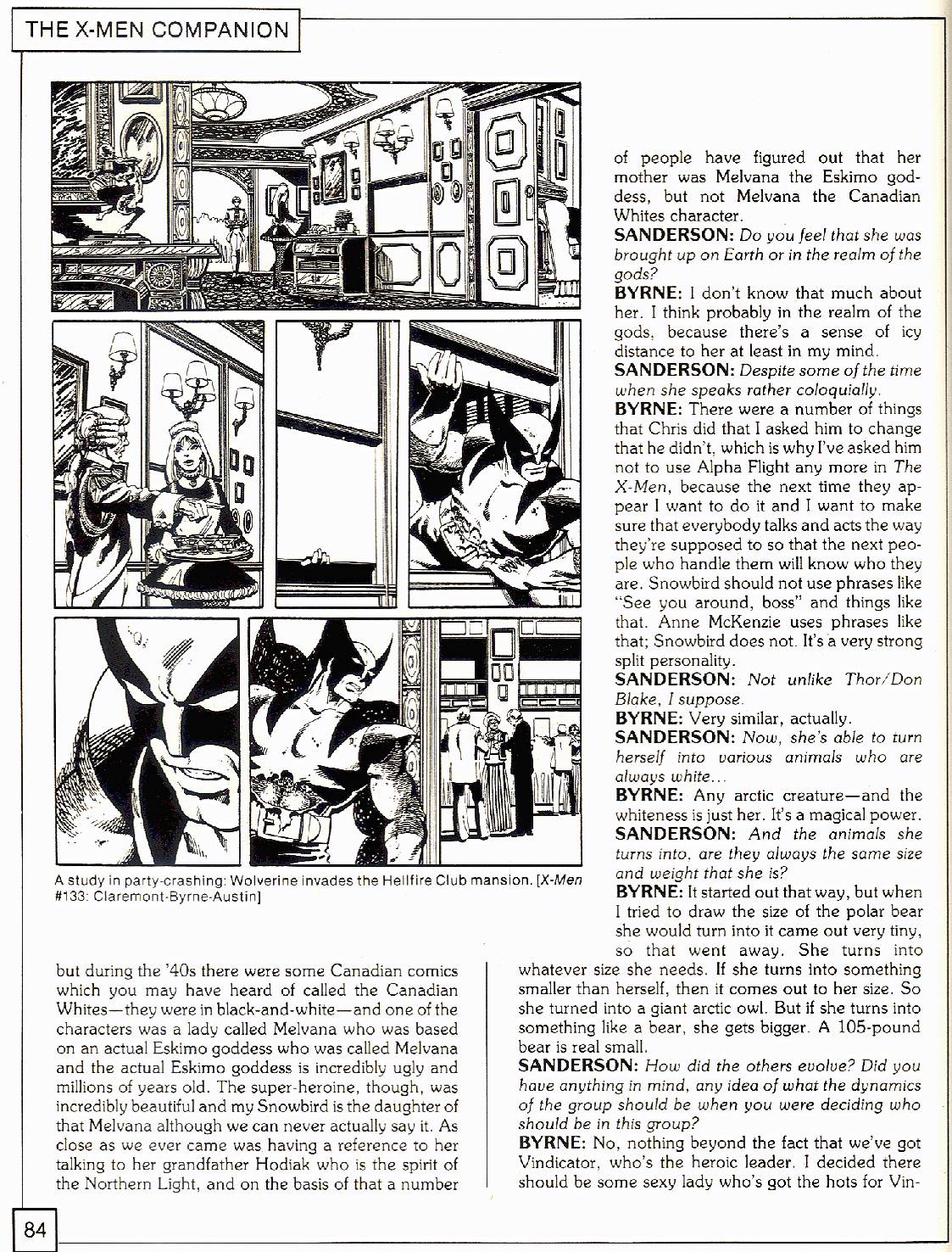 Read online The X-Men Companion comic -  Issue #2 - 84