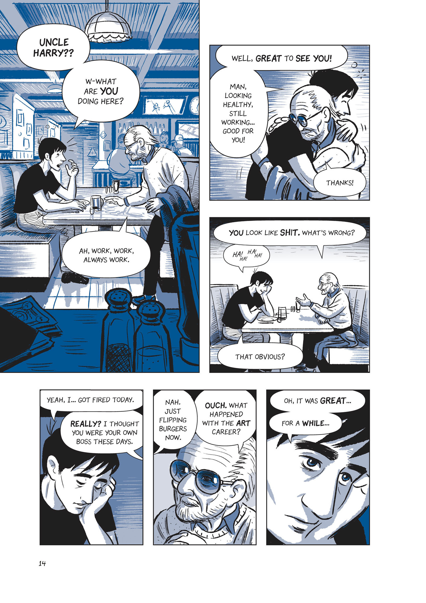 Read online The Sculptor comic -  Issue # Part 1 - 14