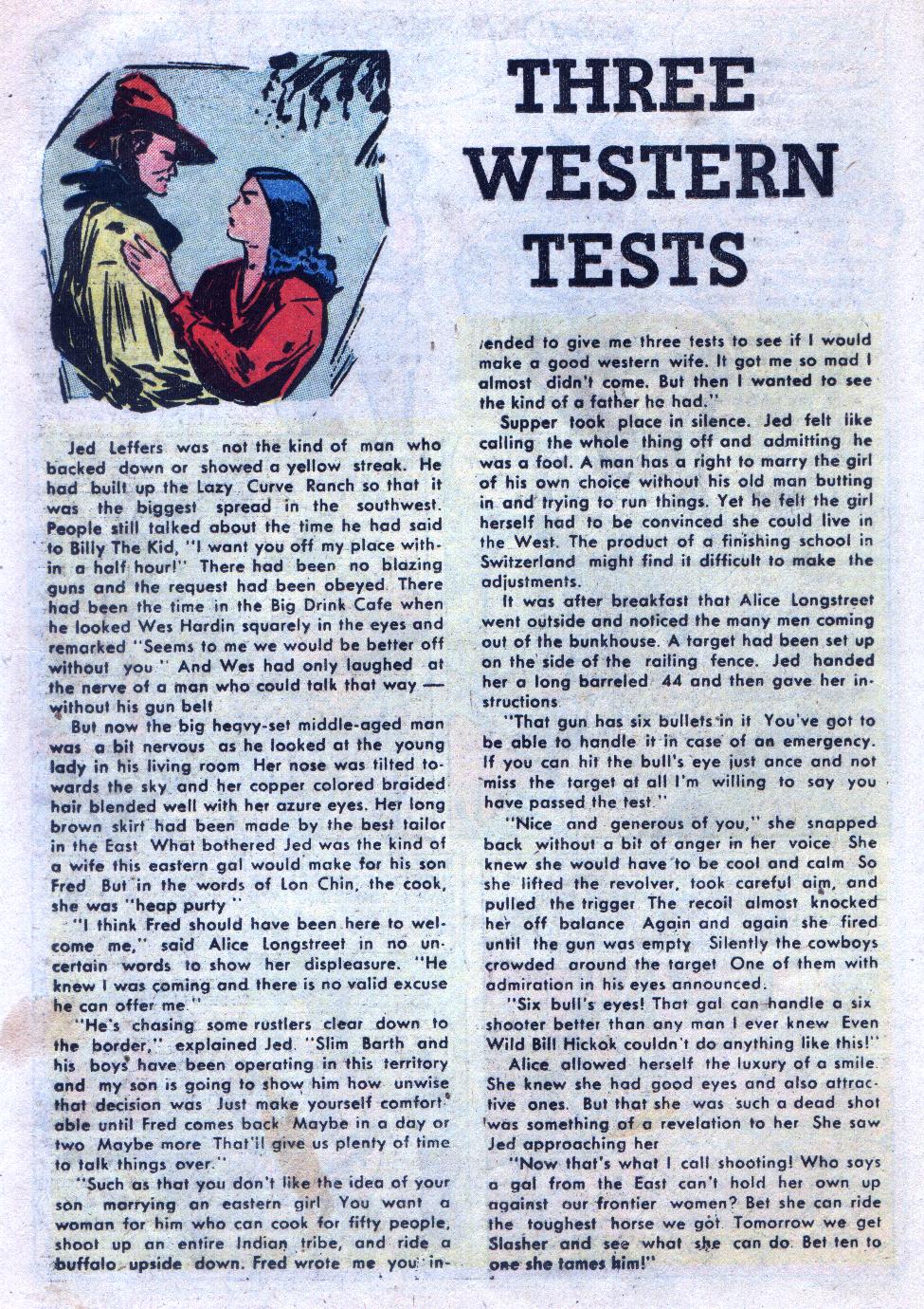 Read online Cowboy Western Comics (1953) comic -  Issue #46 - 18