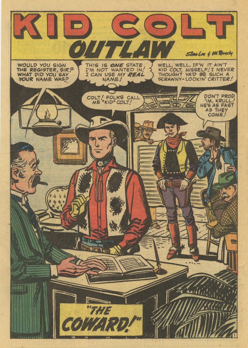 Read online Kid Colt Outlaw comic -  Issue #81 - 28