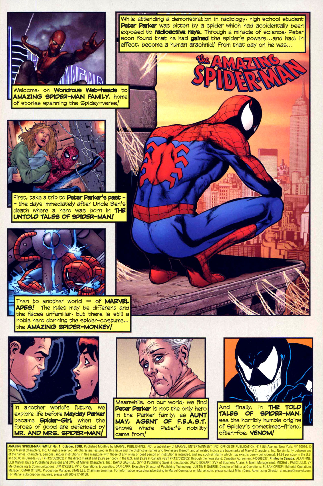 Read online Amazing Spider-Man Family comic -  Issue #1 - 2