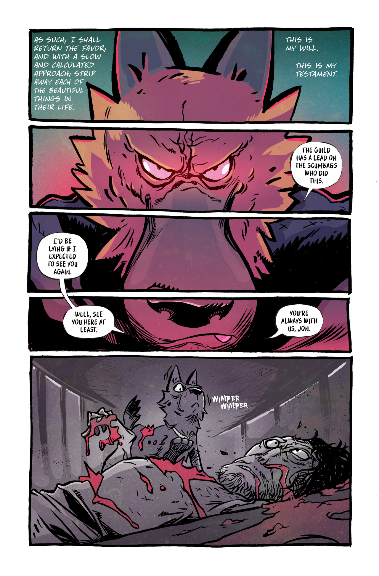 Read online Good Boy (2021) comic -  Issue #1 - 5