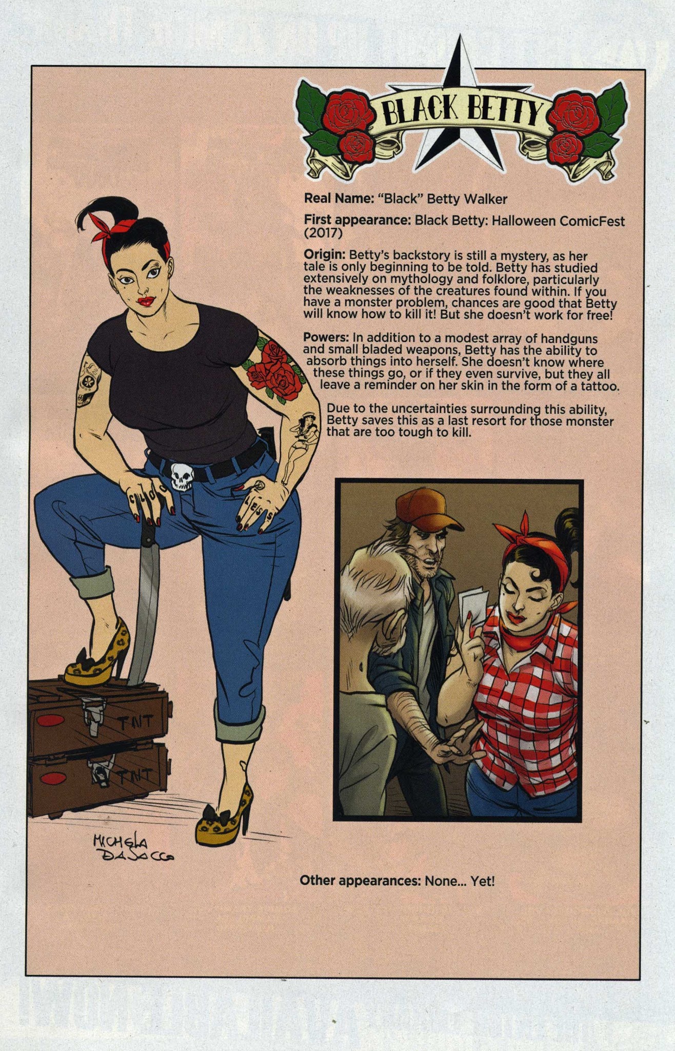 Read online Black Betty (HCF 2017) comic -  Issue # Full - 23